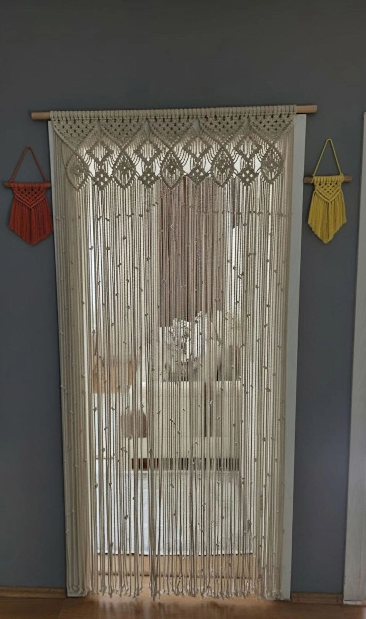 Makrome Kapı Perdesi 100x200 cm