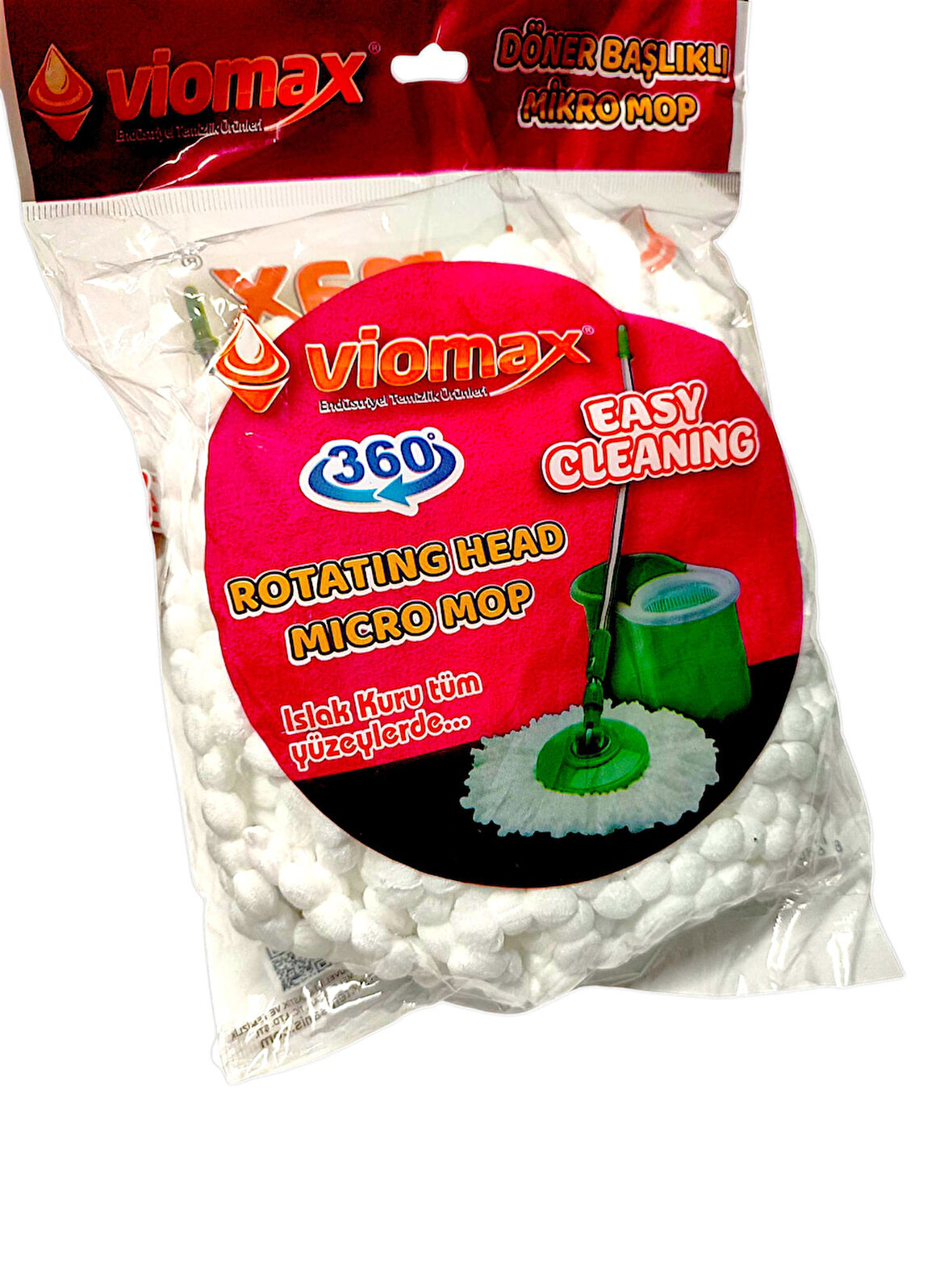 VİOMAX DÖNER BAŞLIKLI MİKRO MOP