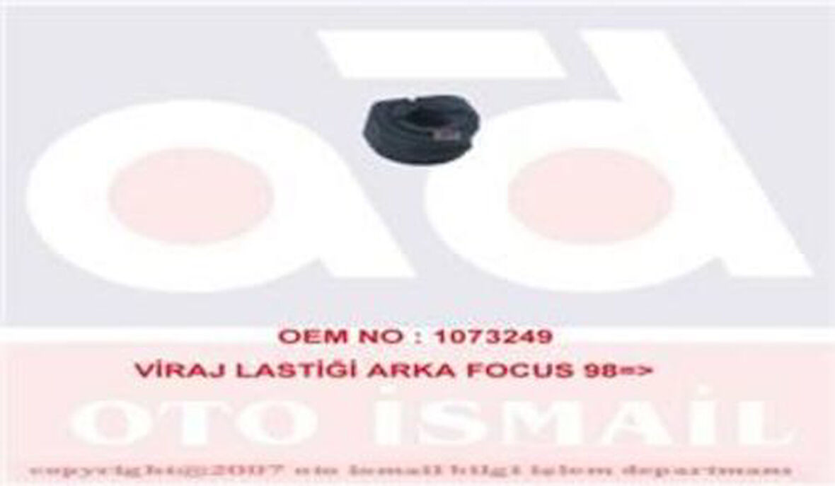 MKS 1501 Arka Viraj Demir Lastiği Focus 98-04 Çap 18mm 98AG4A037BA