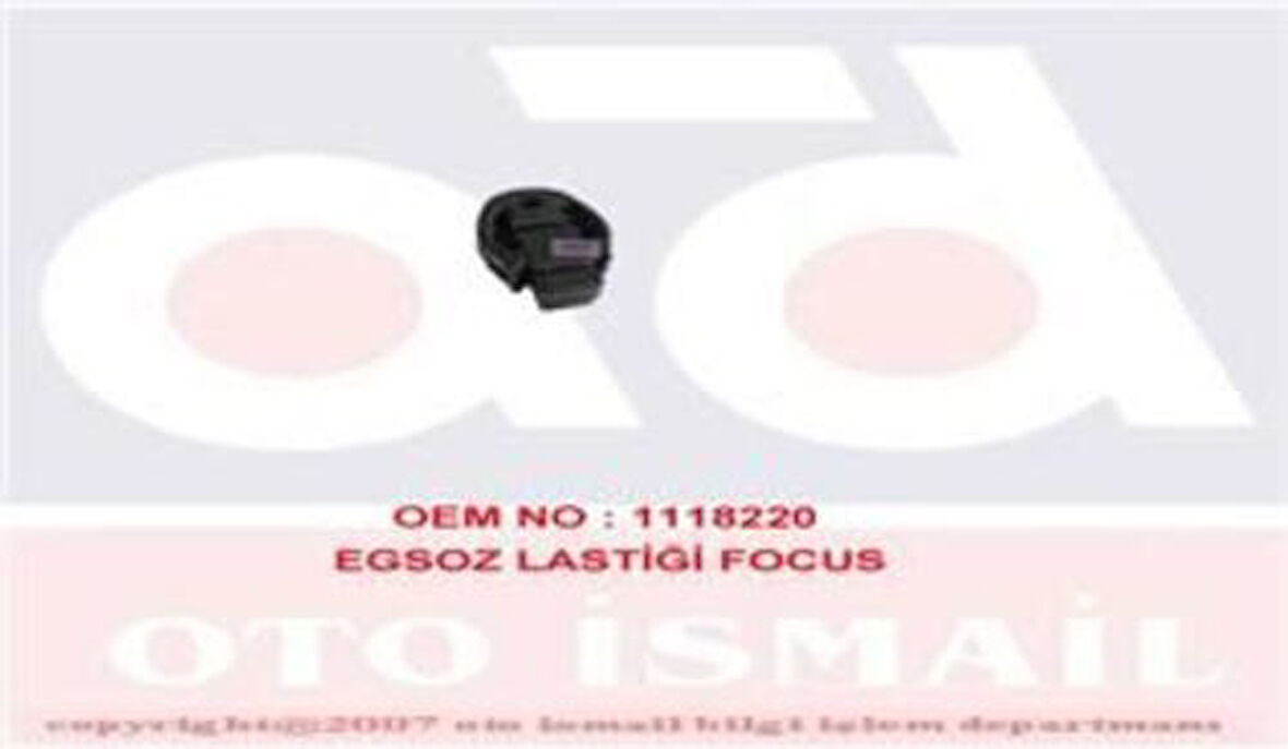 MKS 1511 Egsoz Askı Lastiği Connect 02-13 Focus 98-05 1.8TDCI 98AB5A262EA