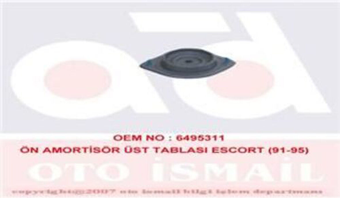 MKS 374 Ön Amortisör Üst Tablası Escort 90-95 Orion III 90-92 91AB3K155AB