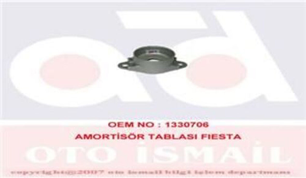 MKS 726 Arka Amortisör Üst Takozu Fiesta 01-08 Fusion 01-12 Fıgo 11- 2S6118A116AD