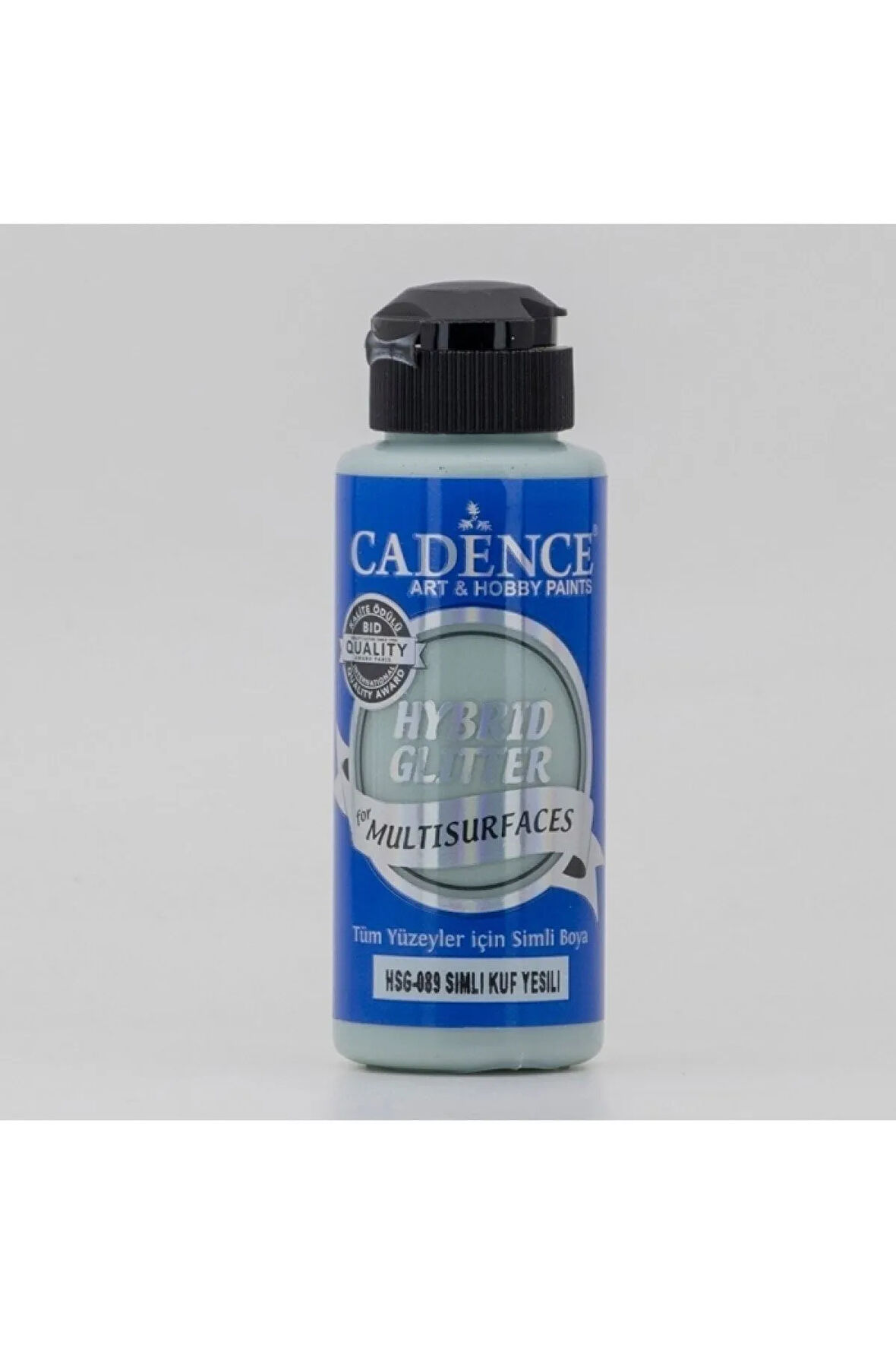 Hybrid Multisurface Simli Akrilik Boya 120ml - Hsg-089 Küf Yeşili