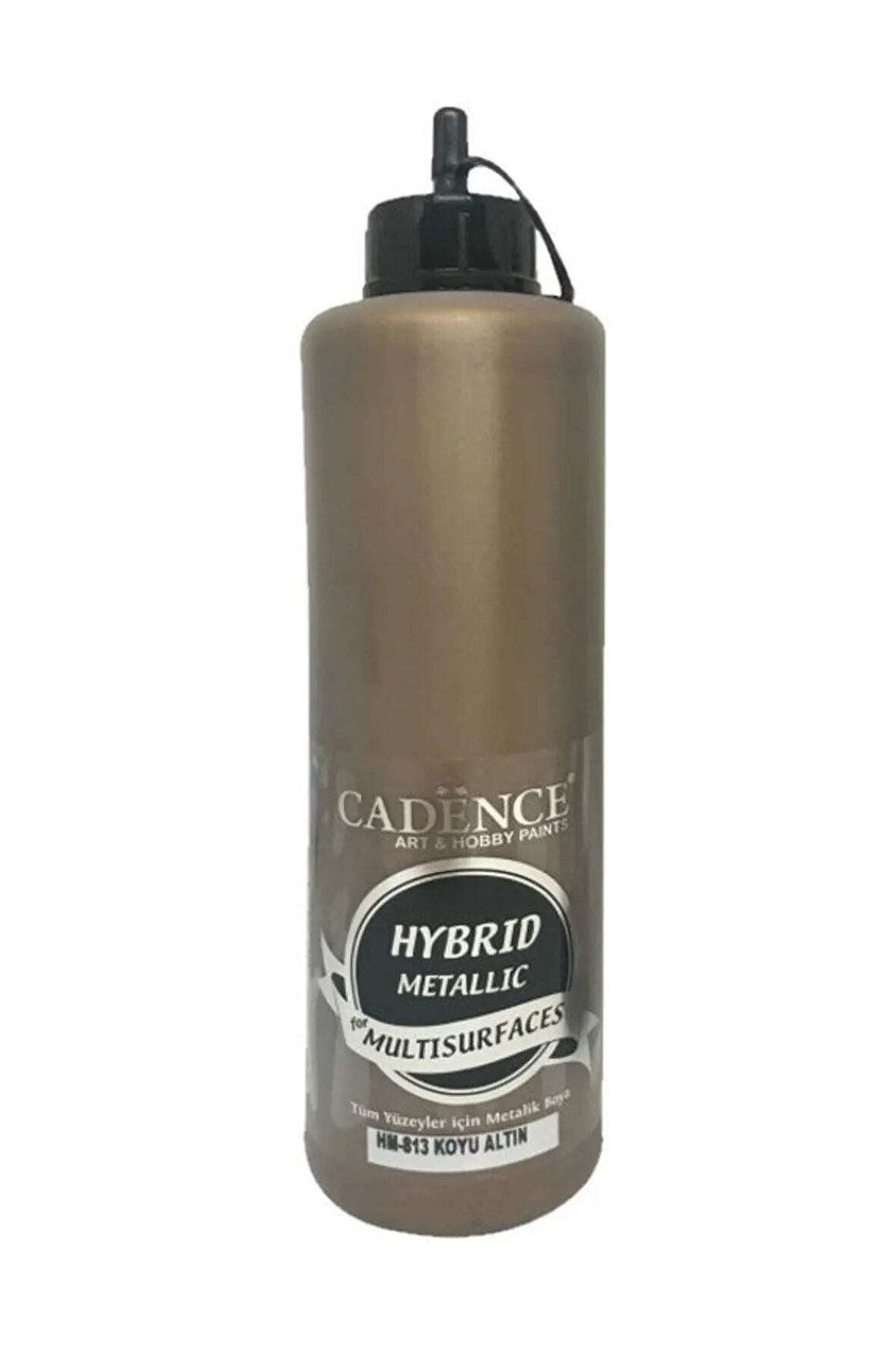 Hybrid Multisurface Metalik Boya 500 Ml. Hm-813 Koyu Altın