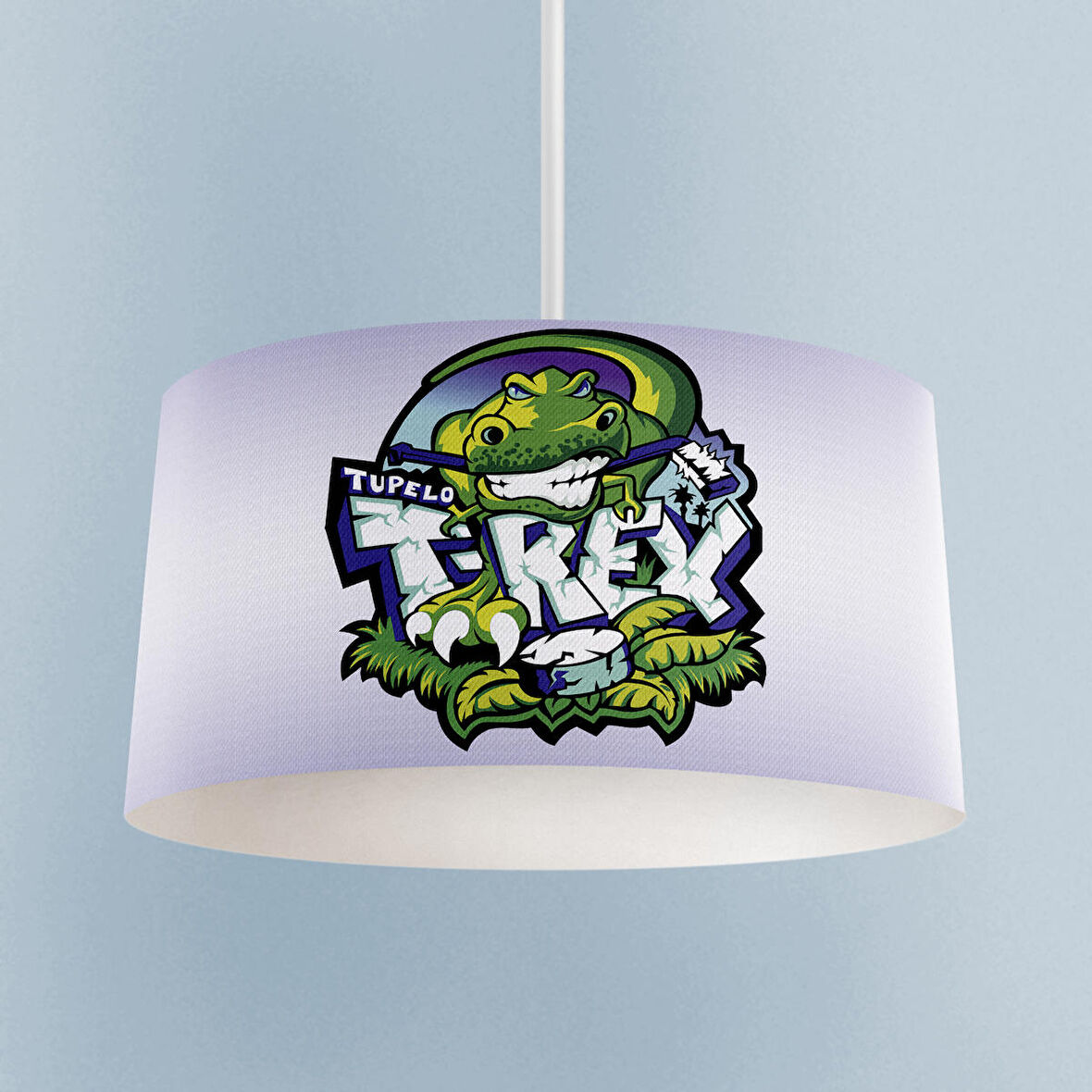 MEKTA HOME BEBEK VE ÇOCUK ODASI T-Rex Desenli Avize