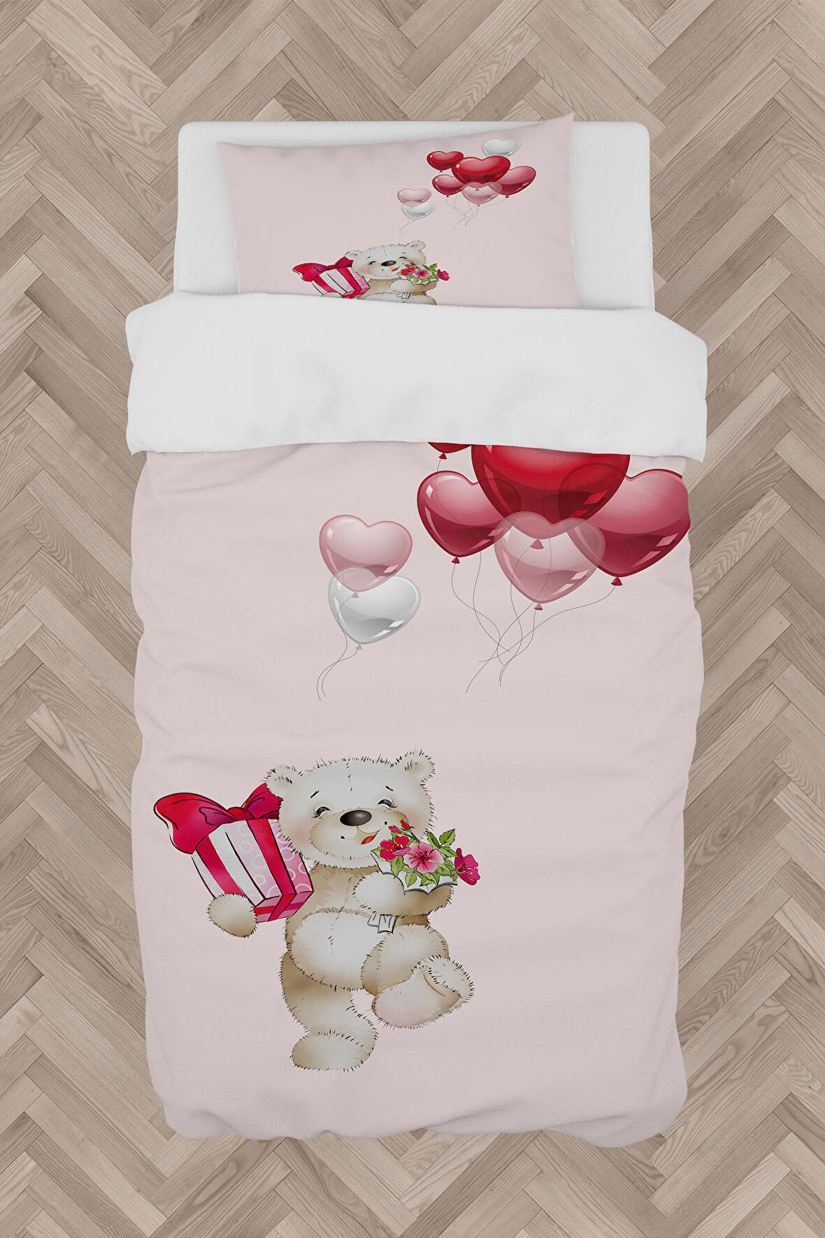 MEKTA HOME BEBEK VE ÇOCUK ODASI Mickey Mause Desenli Nevresim Takımı