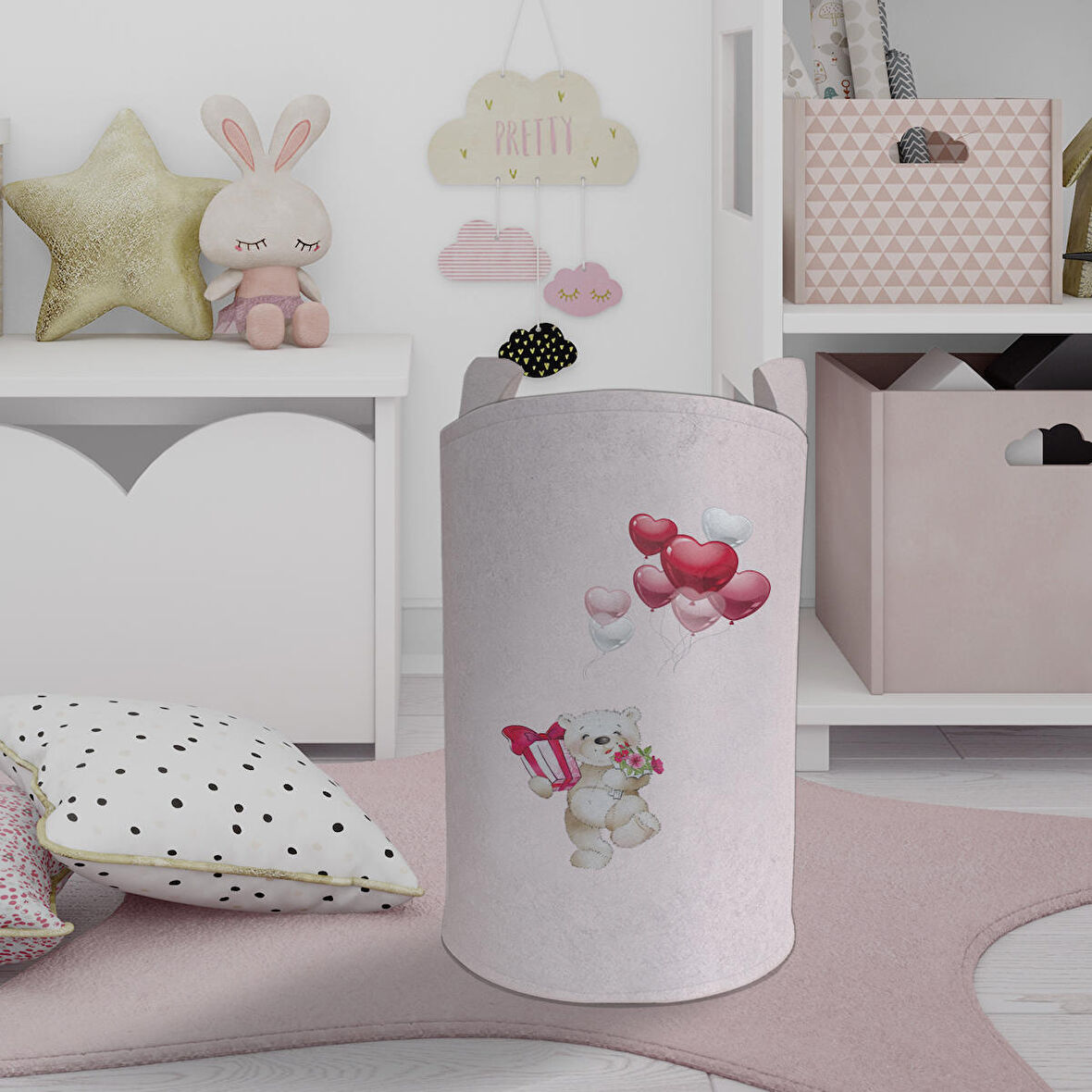 MEKTA HOME BEBEK VE ÇOCUK ODASI Mickey Mause Desenli Oyuncak Sepeti