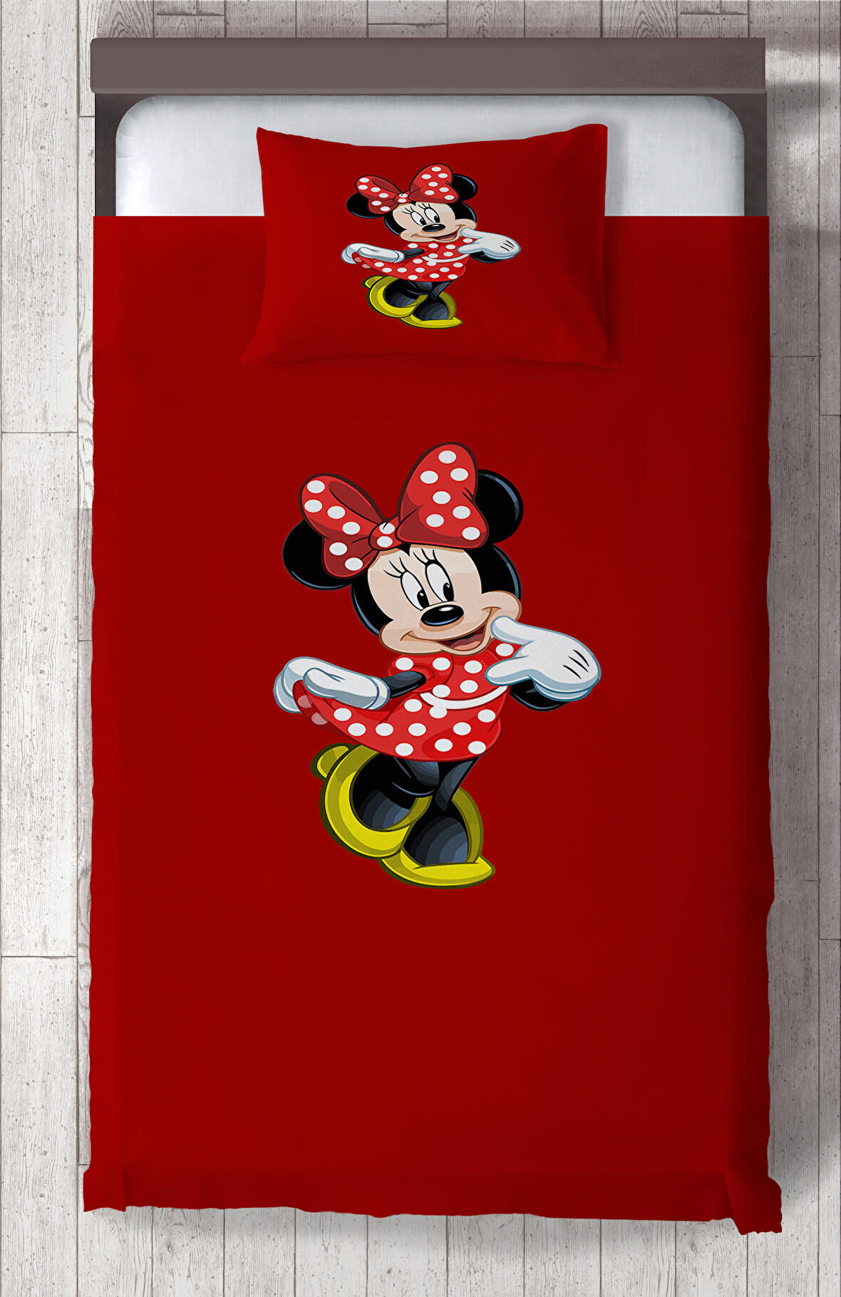 MEKTA HOME BEBEK VE ÇOCUK ODASI Mickey Mause Desenli Yatak Örtüsü