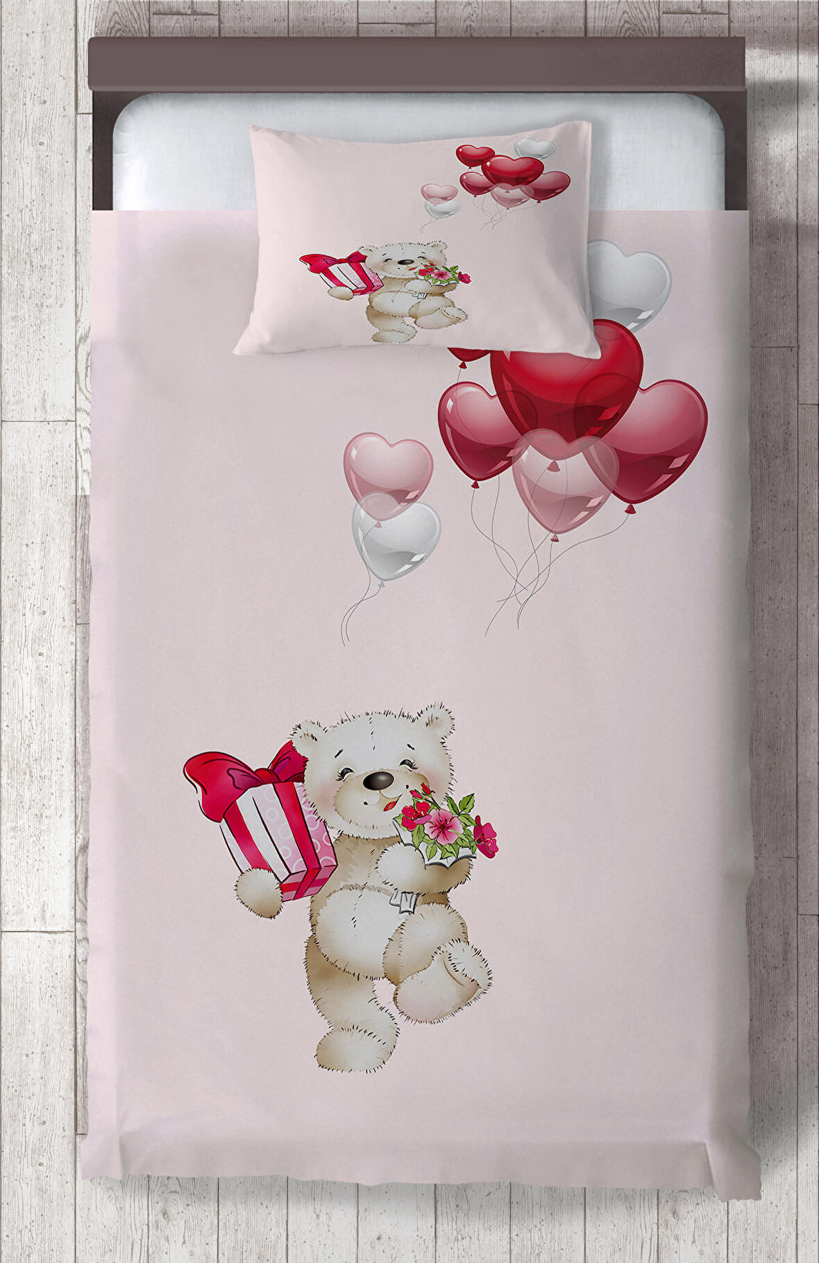 MEKTA HOME BEBEK VE ÇOCUK ODASI Mickey Mause Desenli Yatak Örtüsü