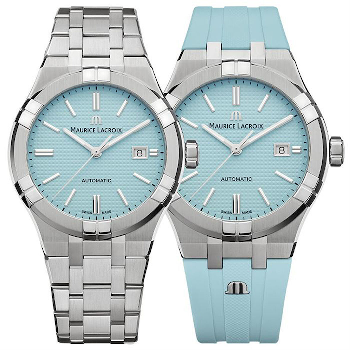 Maurice Lacroix ML-AI6008SS00F431-C Erkek Kol Saati ve Yedek Kordon