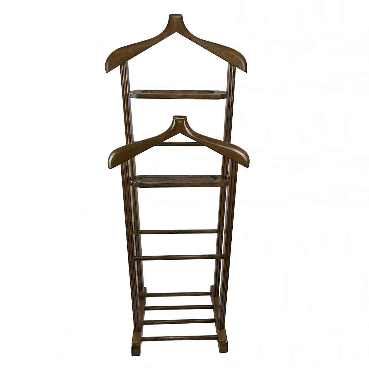 Melada Mobilya Gürgen Çift Tepeli Dilsiz Uşak Cilalı Ceviz Double 145 cm