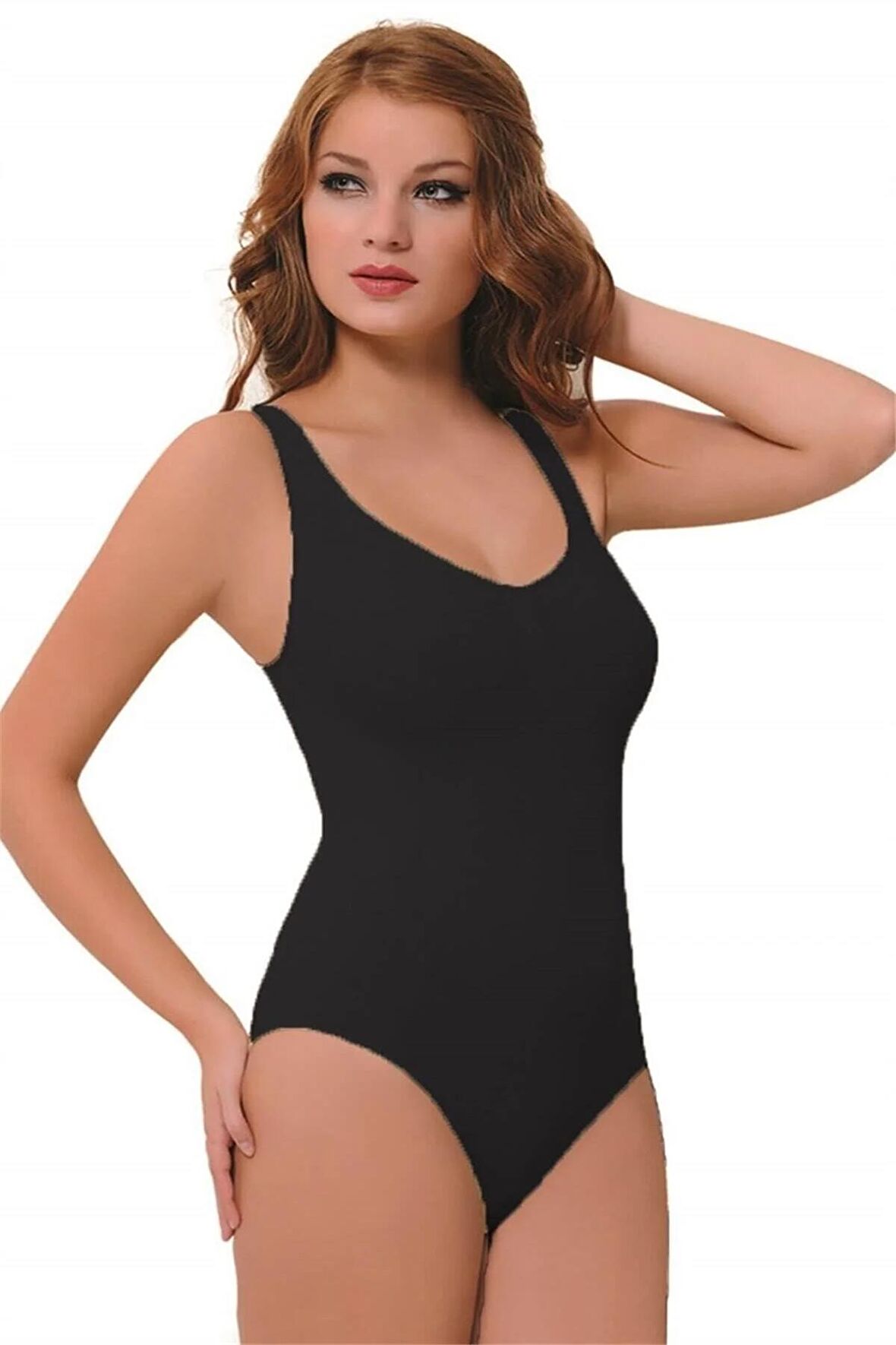 Kadın Siyah Pemilo MOMSLAB Vücut Şekillendirici Korse Body 2979