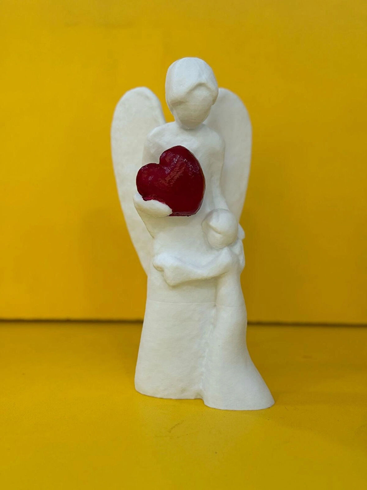 Melek Anne Ve Çocuk Figürlü Biblo
