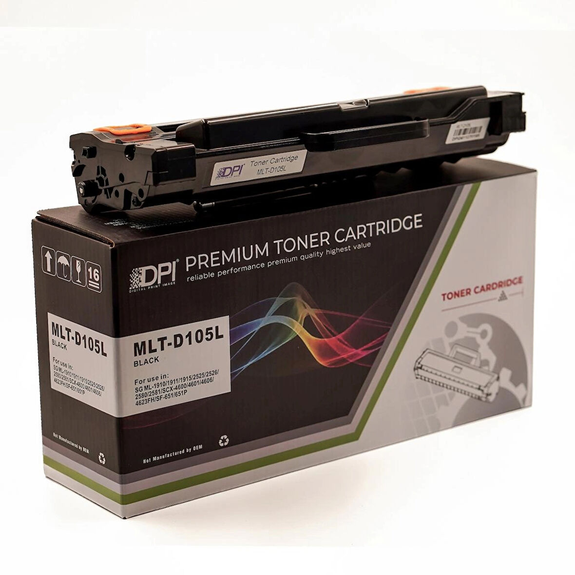 Dpi Toner Samsung MLT-D105L Siyah Muadil Toner – ML-1910 ML-2525 SCX-4600 – 2500 Sayfa