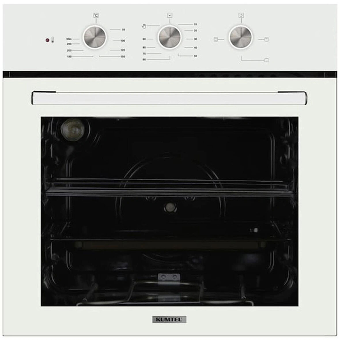 Kumtel Beyaz Cam Ankastre Fırın B66-S2 MT