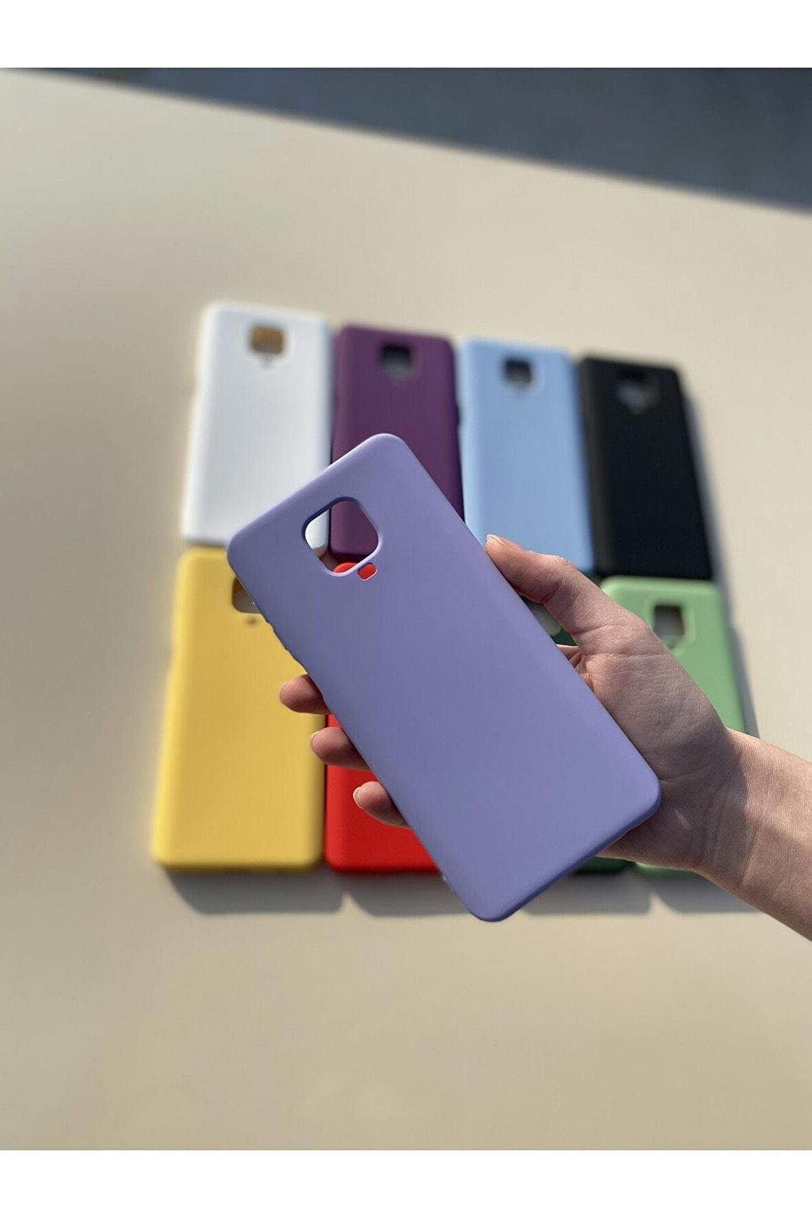 Xiaomi Redmi Note 9 Pro / 9s Kamera Korumalı Silikon Lansman Kılıf