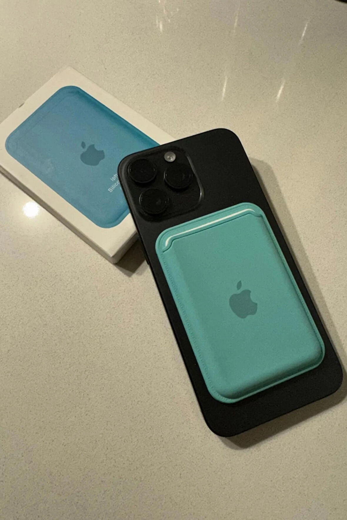 Apple Iphone Uyumlu Telefon Arkası Magsafe Silikon Cüzdan Kartlık İos 12/13/14/15/16 Ölçüleri 10x6cm