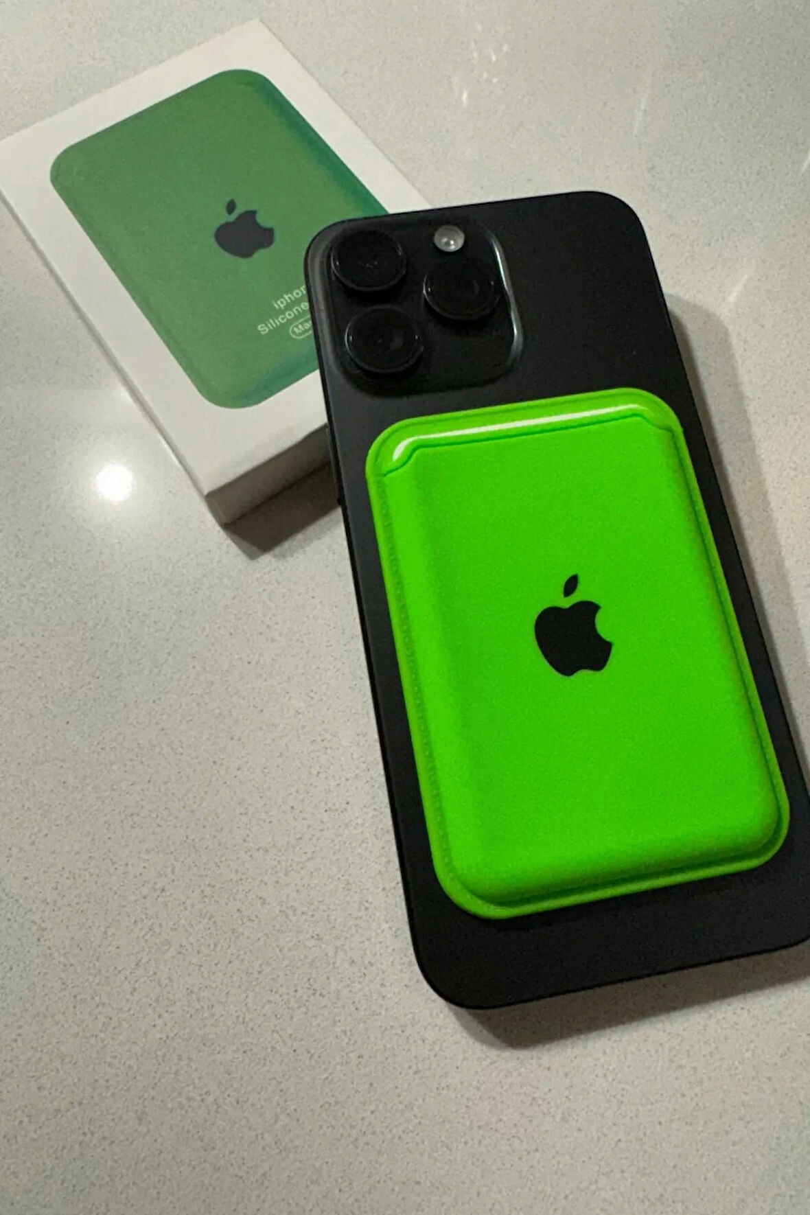 Apple Iphone Uyumlu Telefon Arkası Magsafe Silikon Cüzdan Kartlık İos 12/13/14/15/16 Ölçüleri 10x6cm