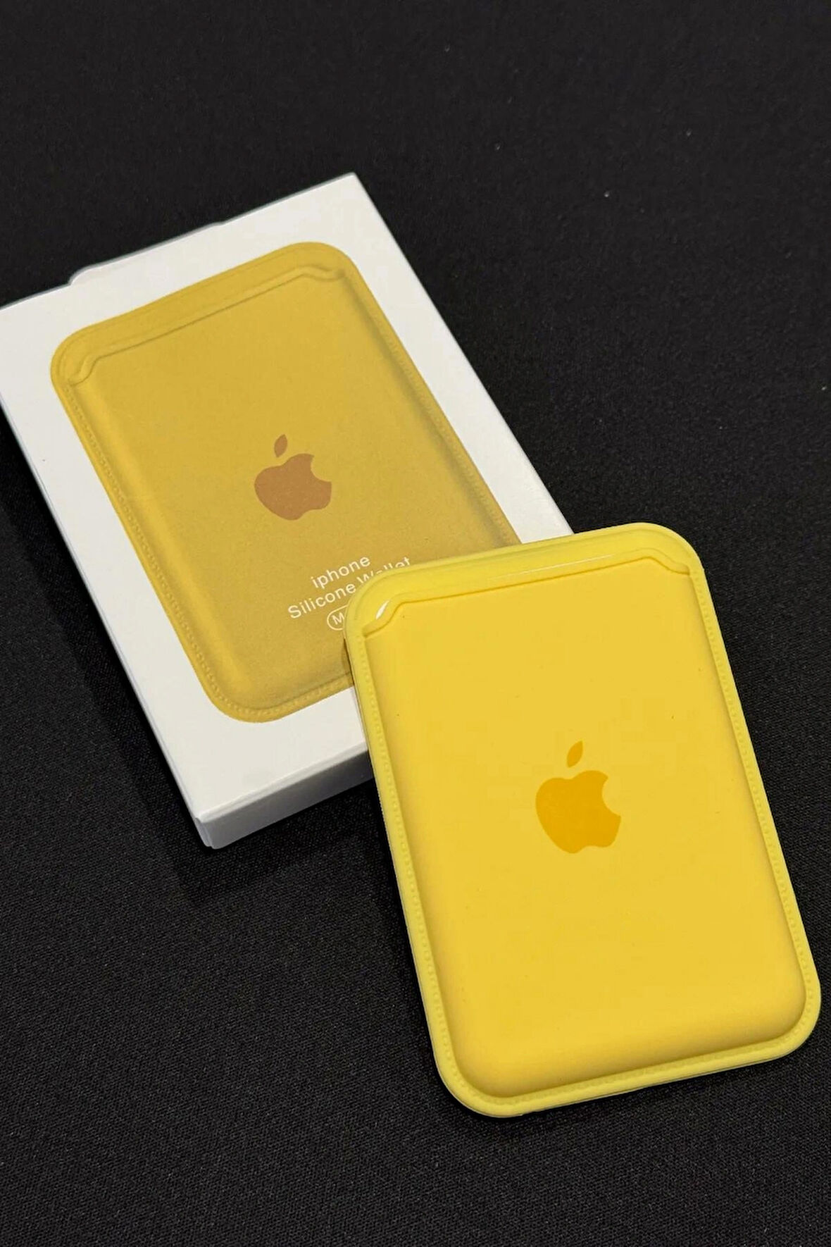 Apple Iphone Uyumlu Telefon Arkası Magsafe Silikon Cüzdan Kartlık İos 12/13/14/15/16 Ölçüleri 10x6cm