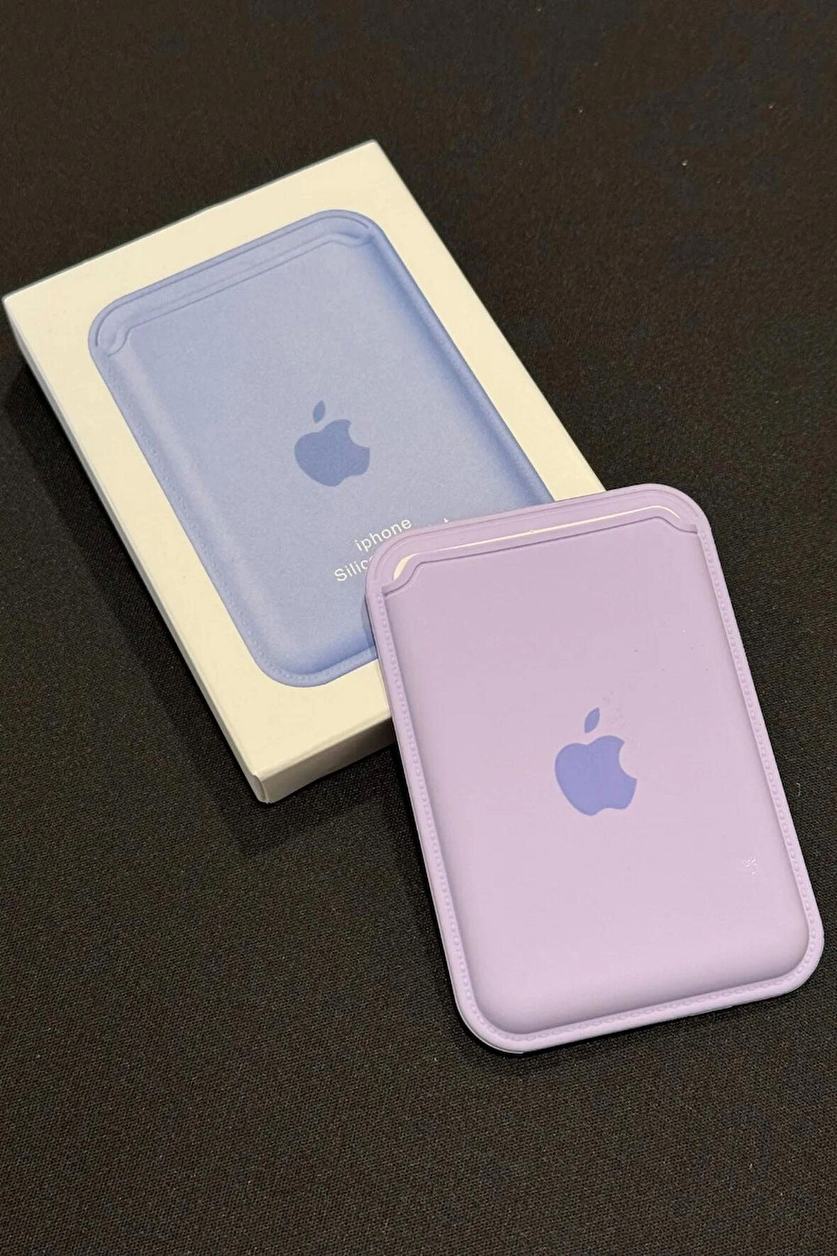 Apple Iphone Uyumlu Telefon Arkası Magsafe Silikon Cüzdan Kartlık İos 12/13/14/15/16 Ölçüleri 10x6cm