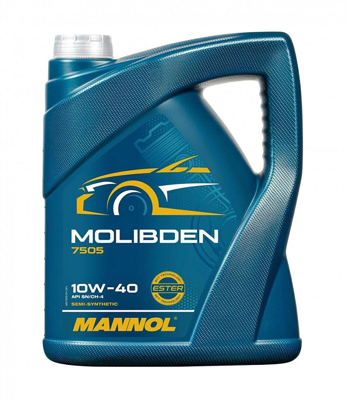 MN7505-5 MOLİBDEN SEMİ SYNTHETİC API SN/CH-4  SAE 10W-40 5 L