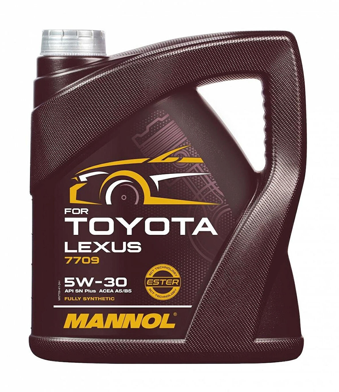 MN7709-4   O.E.M. TOYOTA-LEXUS SAE 5W-30 API SN PLUS  ACEA A5/B5 4 L