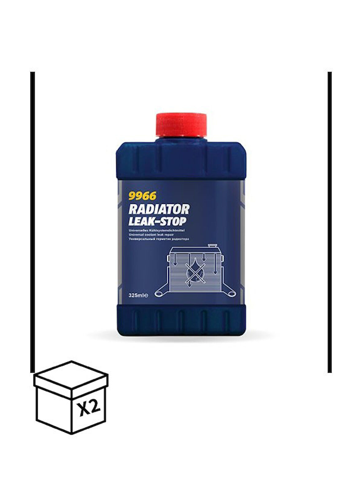 MN9966-0.325ML  RADİATOR LEAK-STOP 325 ML 2 ADET