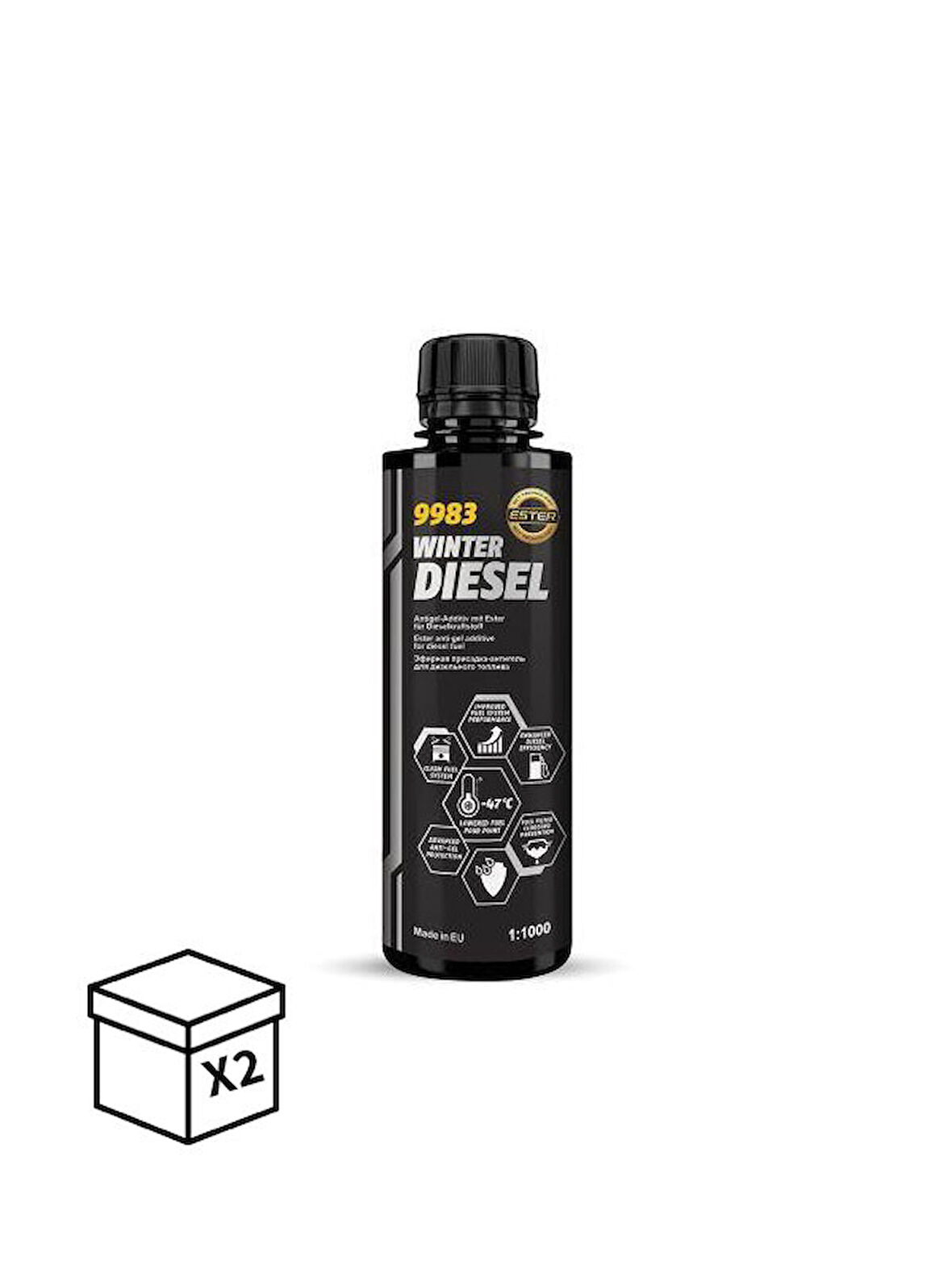 MN9983-0.250 ML PET  WINTER DIESEL  0.250 ML 2 ADET