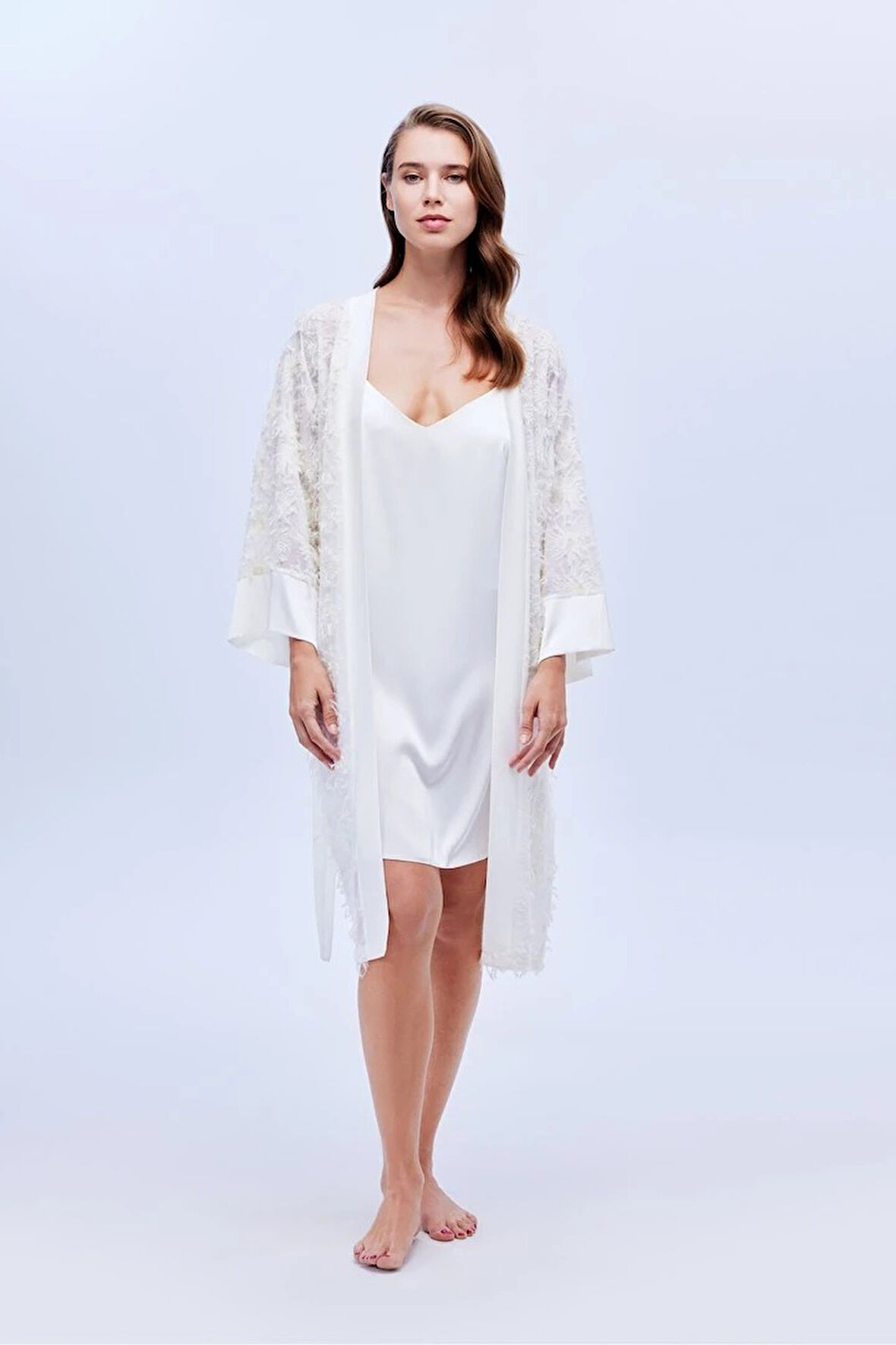 Violet Gelin Gecelik Seti 1634