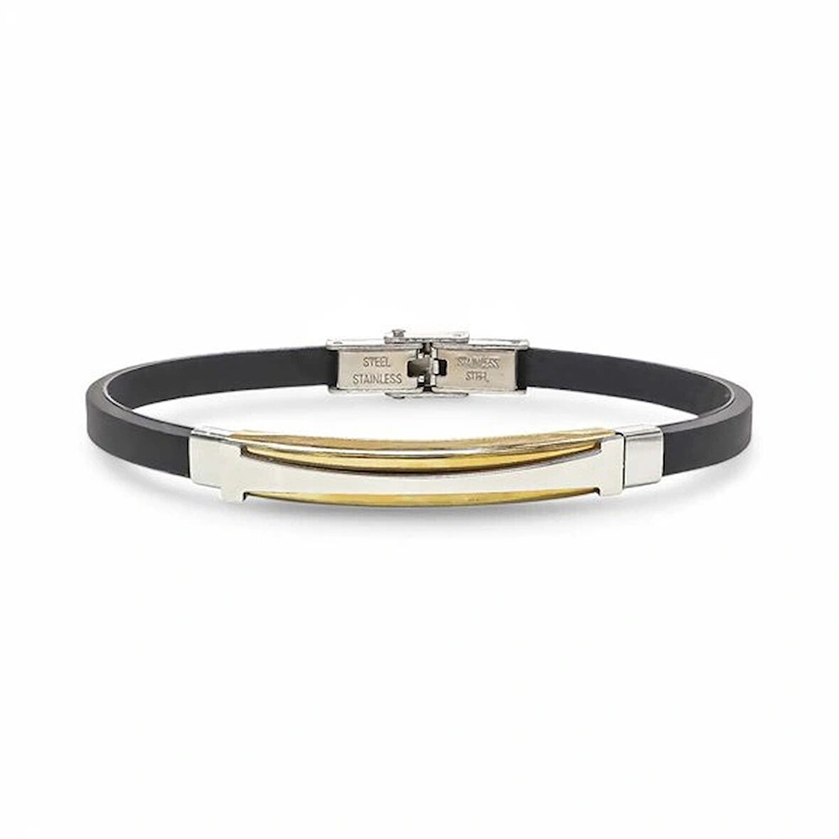 Moncuk Design Desenli Çelik Bileklik 3351SCB022