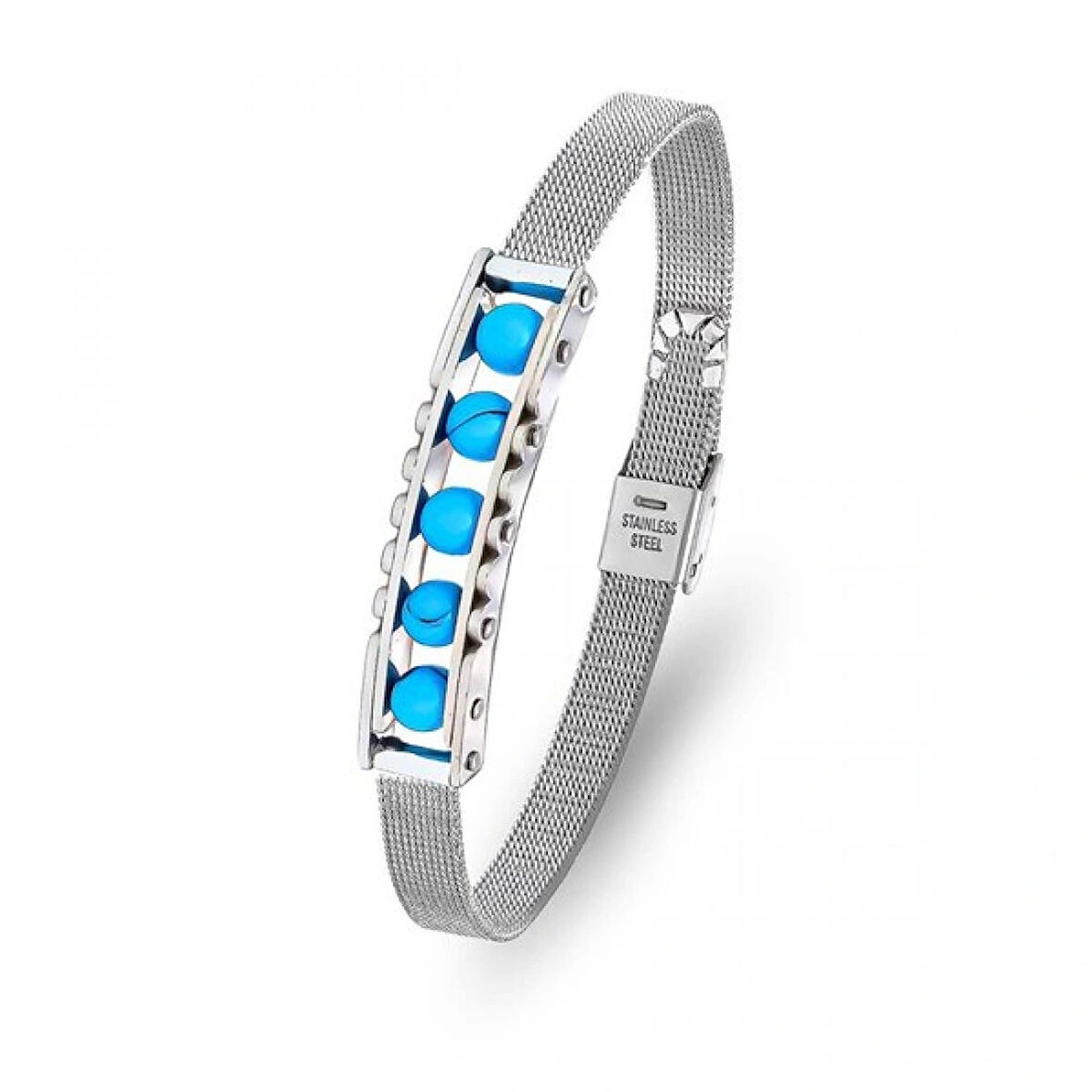 Moncuk Design Turkuaz Taş Ve Paslanmaz Çelik Bileklik 33512B23D3