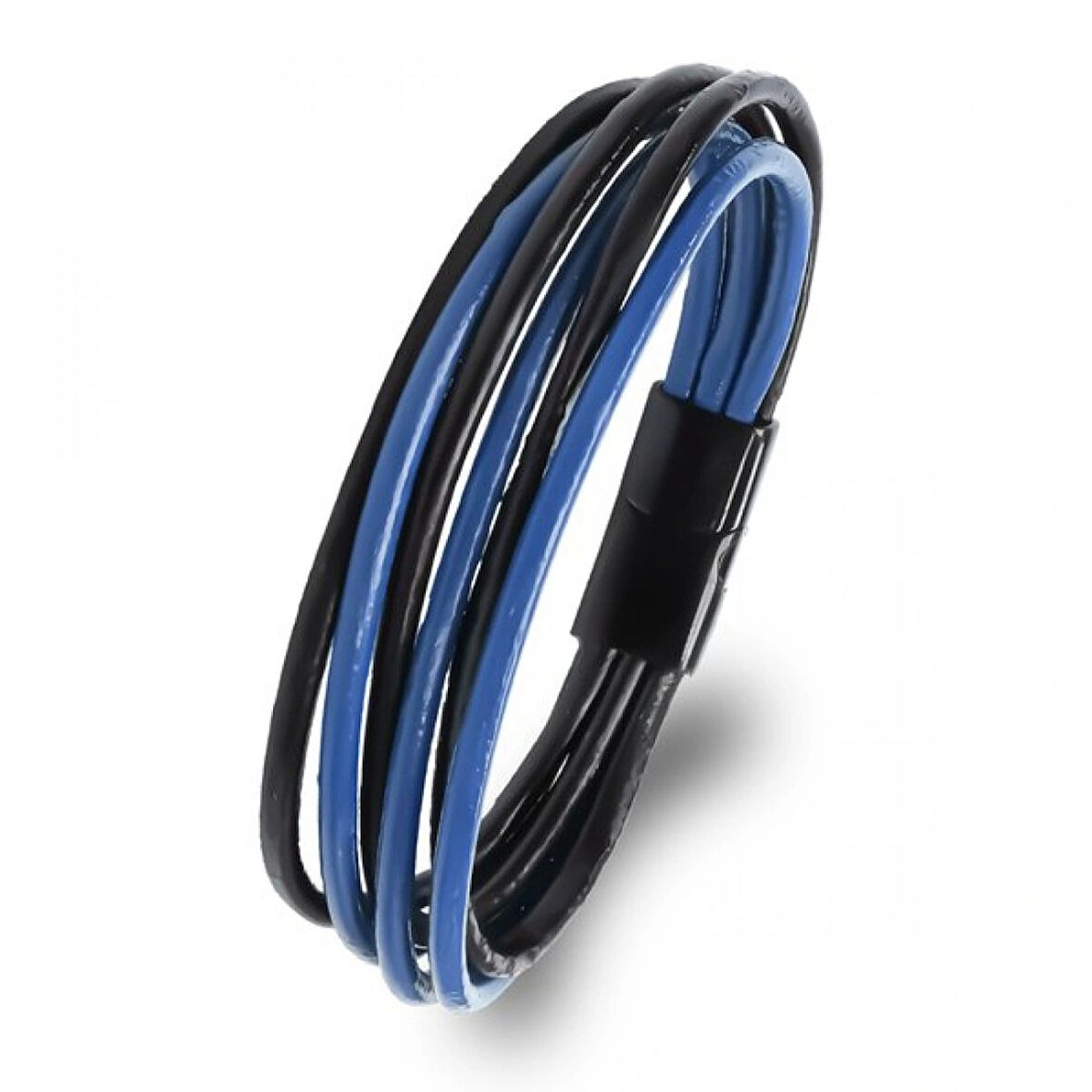 Moncuk Design Erkek Bileklik | Mavi Siyah Çoklu Katmanlı Tasarım 33513B13D4