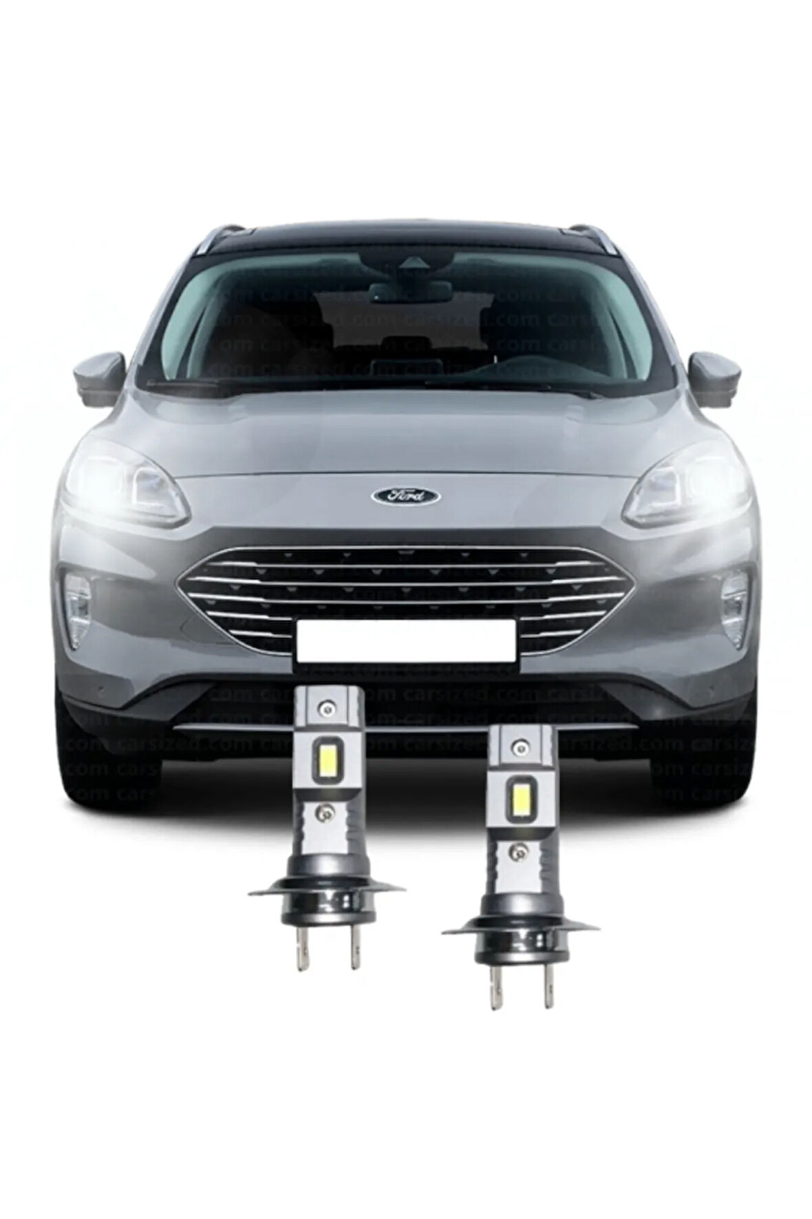 FORD KUGA 3 LED XENON KISA FAR AMPULÜ Mini Led 2'li Set H7
