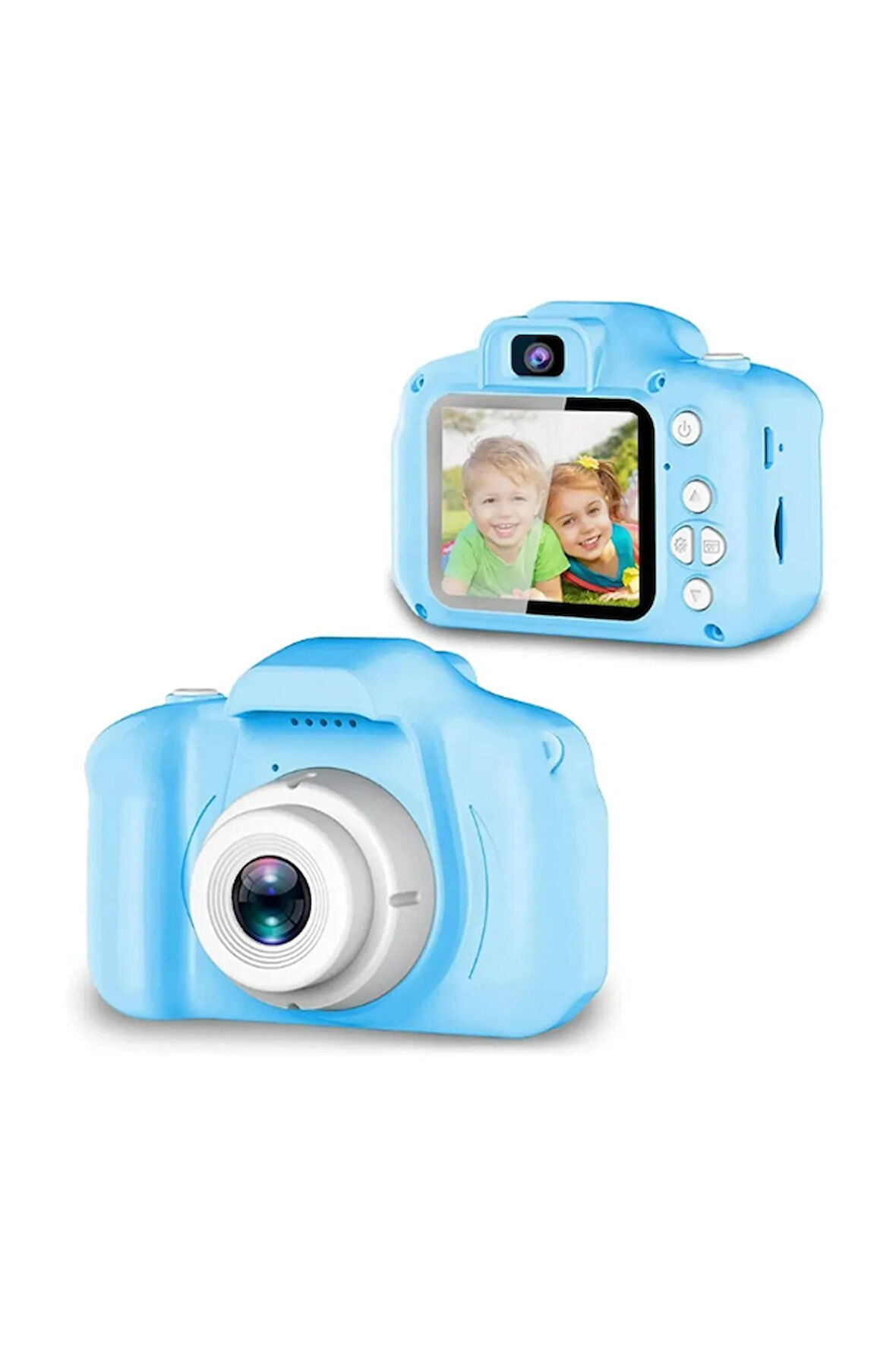 Mini Fotoğraf Makinesi Çocuk İçin Eğitici Video Kamera 1080p Hd Ekran Digital Usb Şarjlı Lens Camera