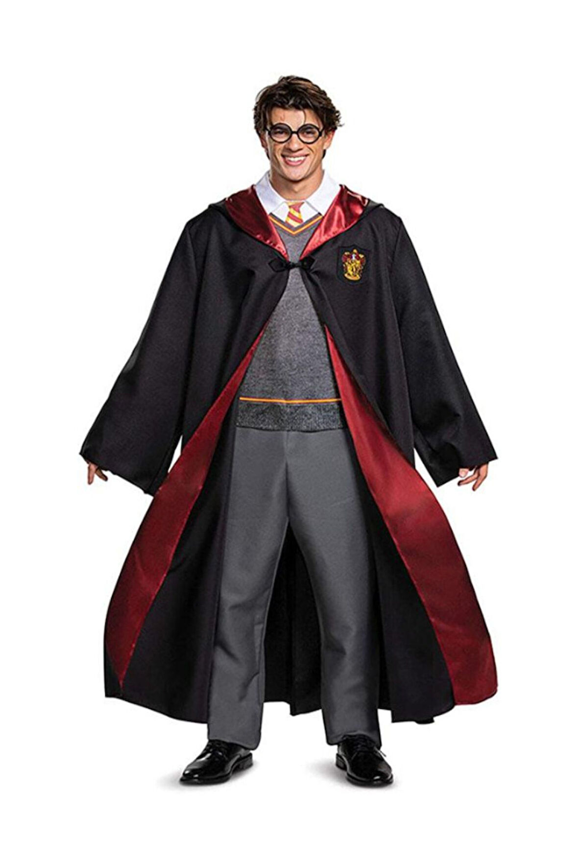 Harry Potter Gryffindor Kapişonlu Cübbe Çocuk Boy - 5-6 Yaş