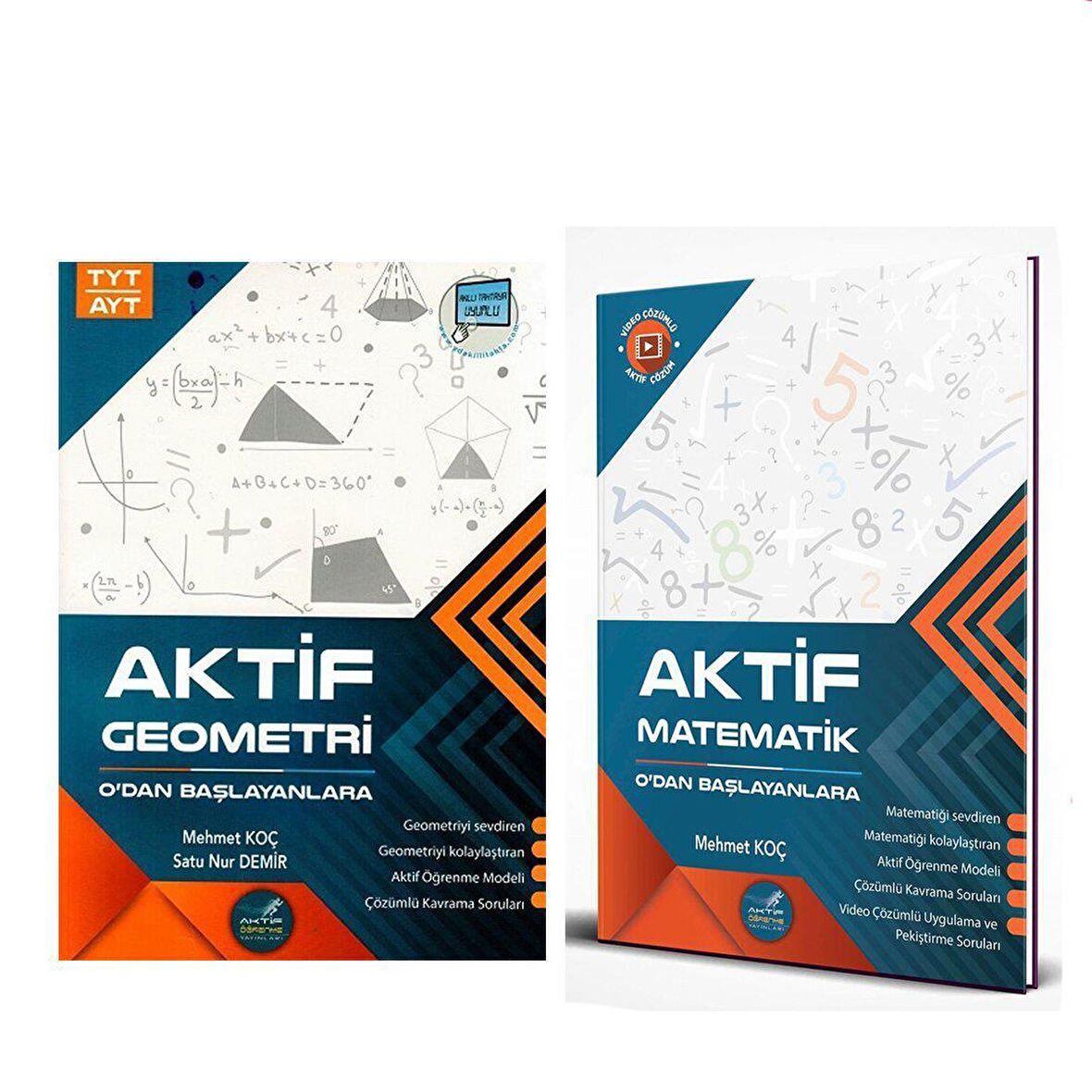 Aktif Öğrenme TYT Matematik ve Geometri 0 dan Başlayanlara Seti 2 Kitap