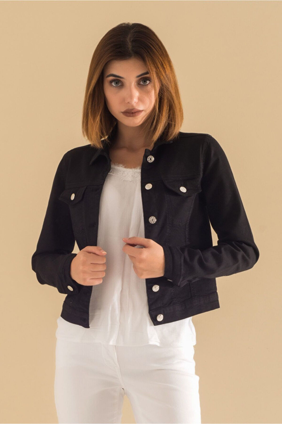 Bold & Young Gül Kurusu Power Strech Kot Mont