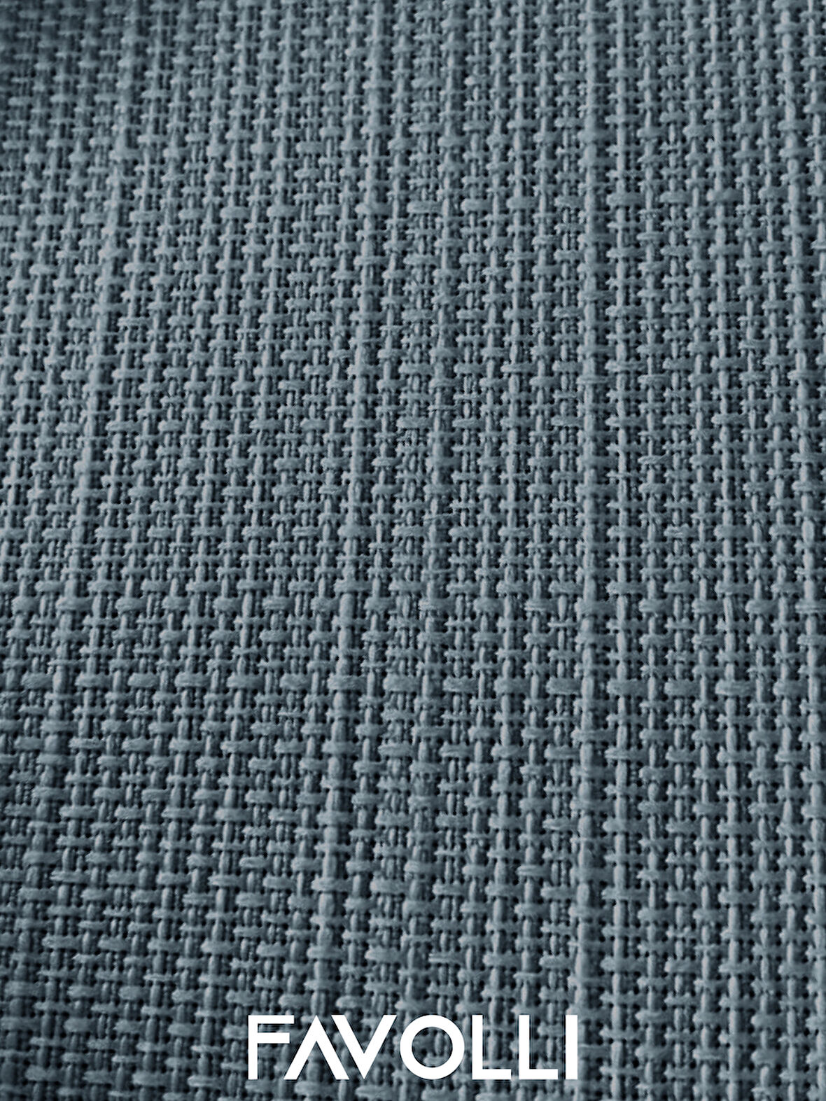 FAVOLLİ Keten Dokulu Gece Mavisi Masa Örtüsü Dertsiz