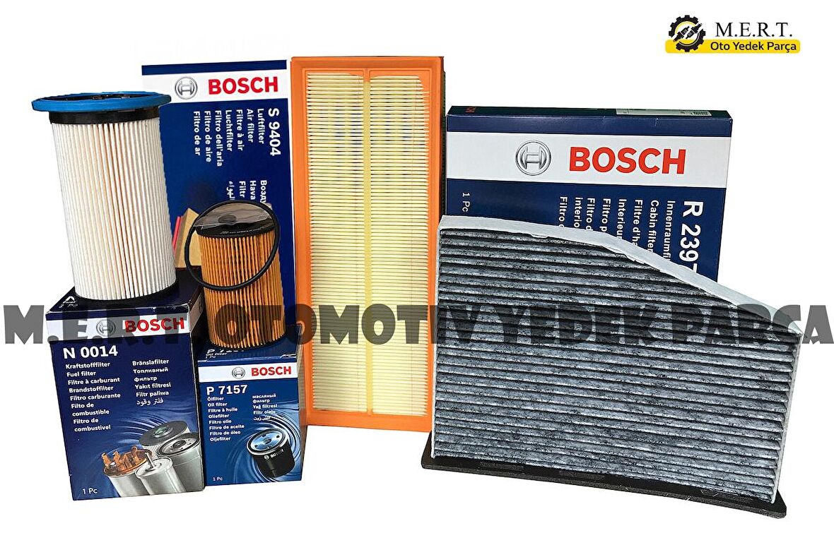 Volkswagen Caddy 2.0 Tdı Bosch Filtre Bakım Seti 2016-2019