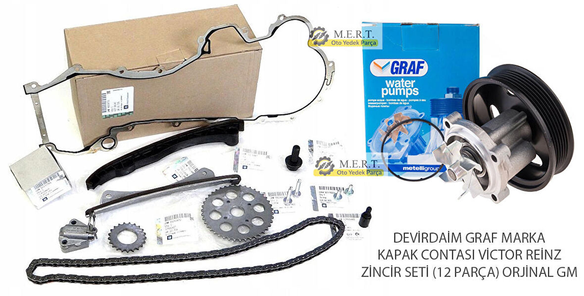 Opel Corsa C 1.3 Cdti Dizel Triger Zincir Seti Devirdaim Conta
