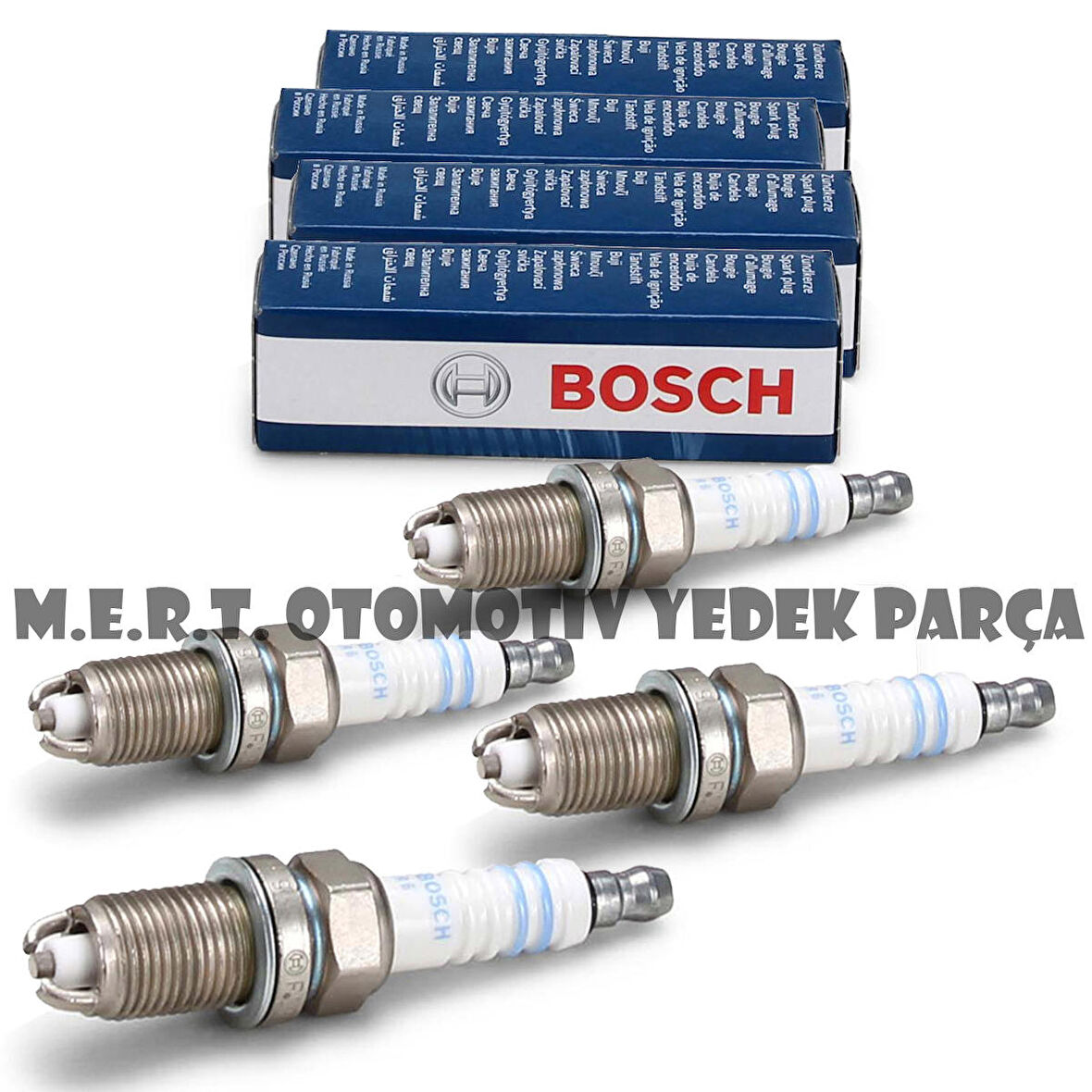 Opel Corsa B Corsa C Çift Tırnak Buji Takımı bosch 4 Adet
