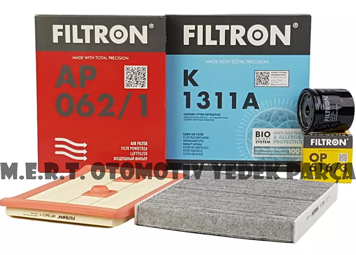 Skoda Octavia 1.2 Tsı - 1.4 Tsı FİLTRON Filtre Bakım Seti 2013-