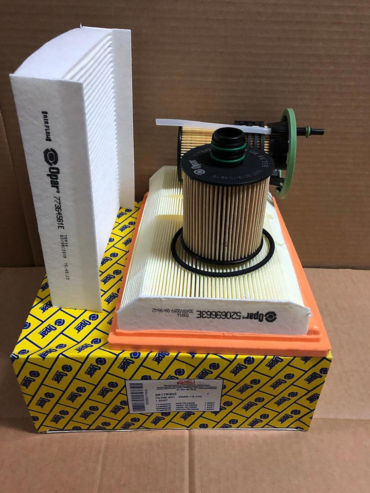 Egea 1.6 Multijet Filtre Kiti-55179303 (380549756)