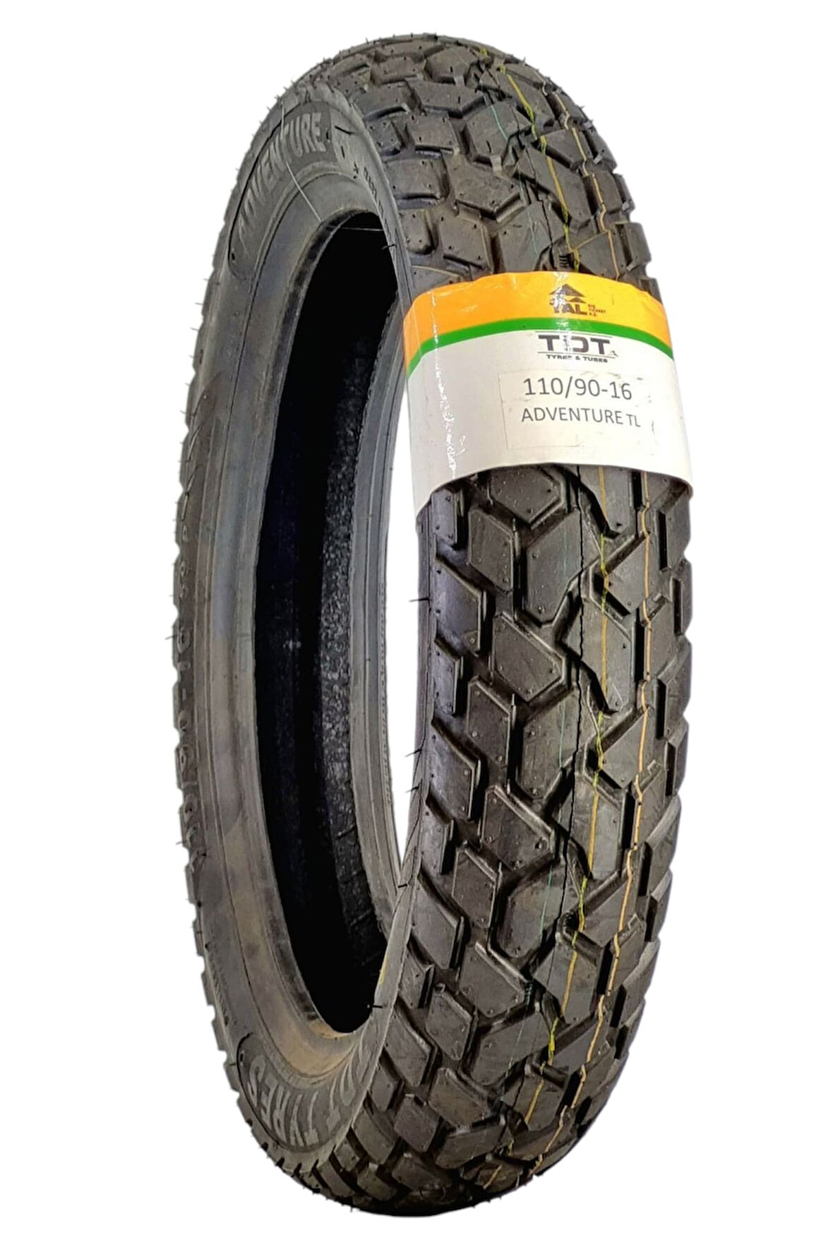 TDT TYRES110/90-16 ADVENTURE (TUBELESS - DUBLEKS) MOTOSİKLET LASTİĞİ
