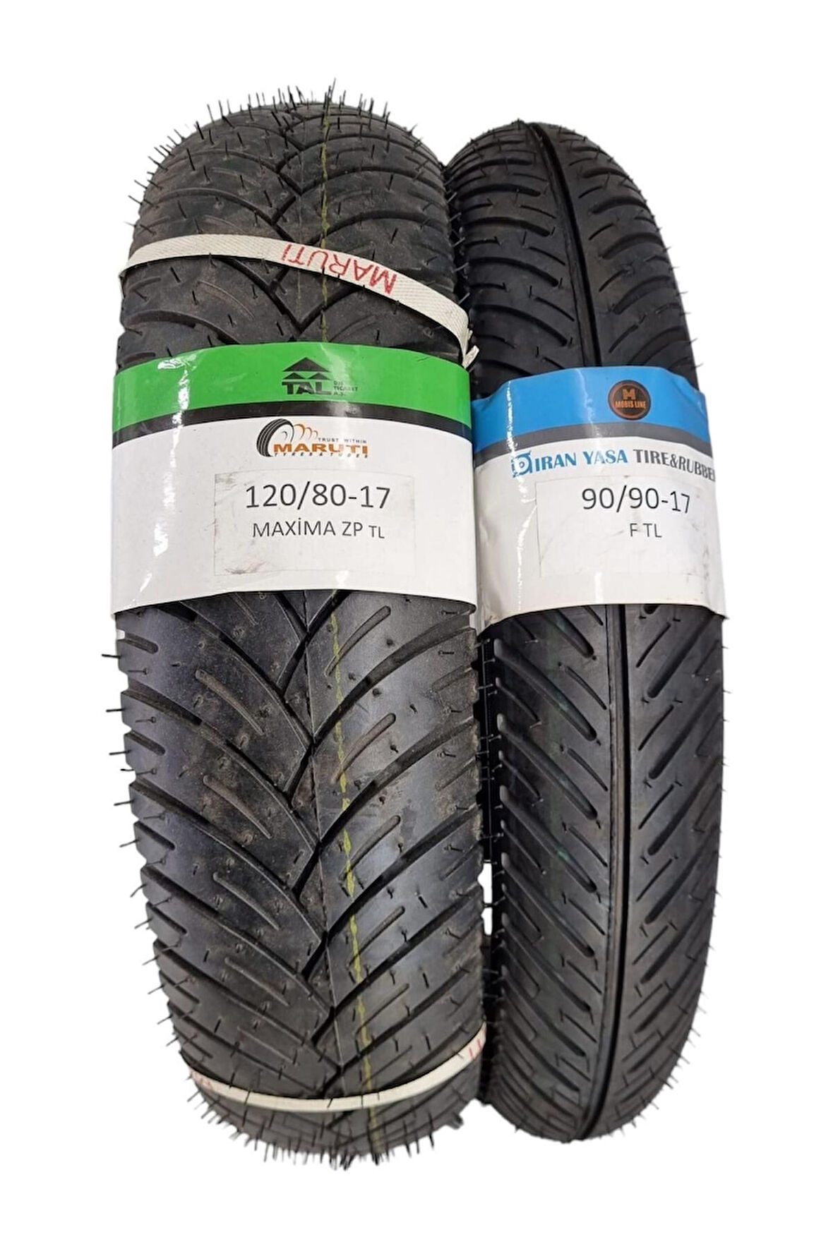 Bajaj Pulsar Ns 125, 90/90-17 Tl Ve 120/80-17 Tl Dubleks Lastik Set