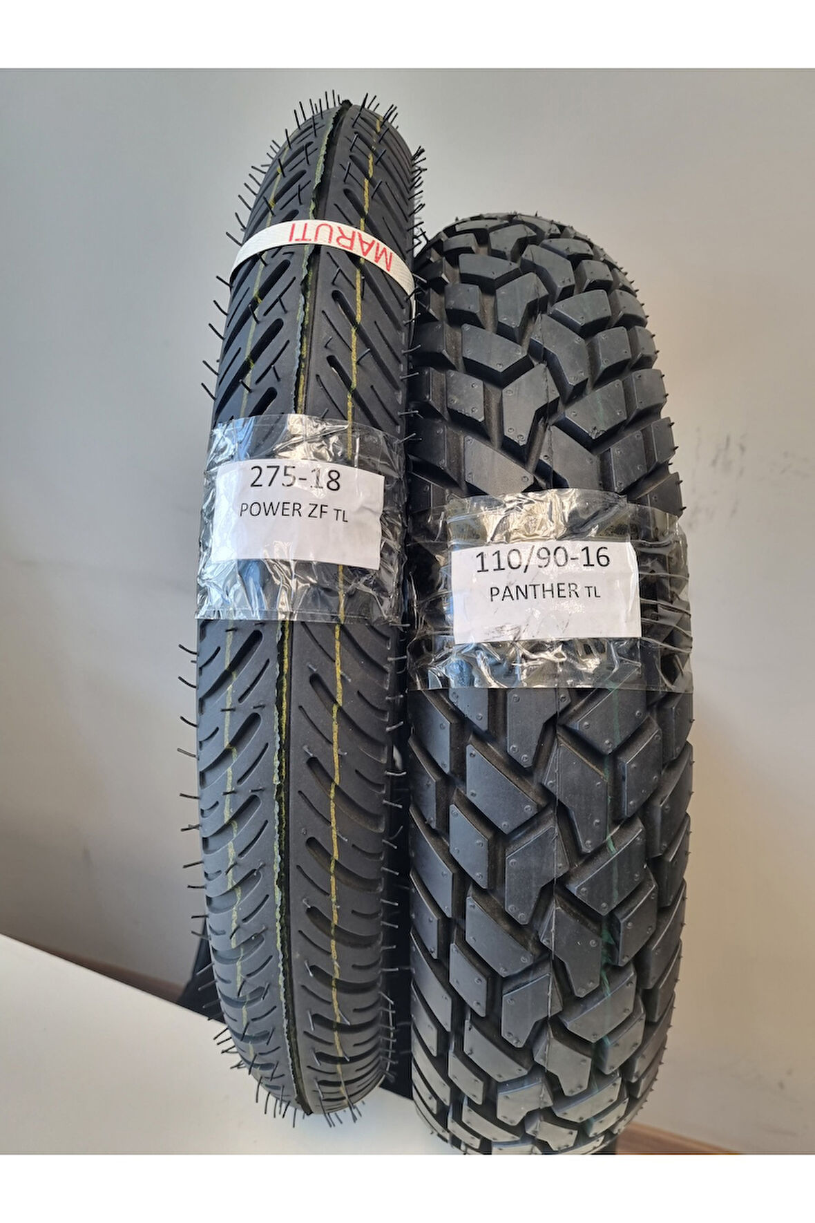 Set 2.75-18 Power Zp(TL) Ve 110/90-16 Panther(TL) Ön/arka Takım