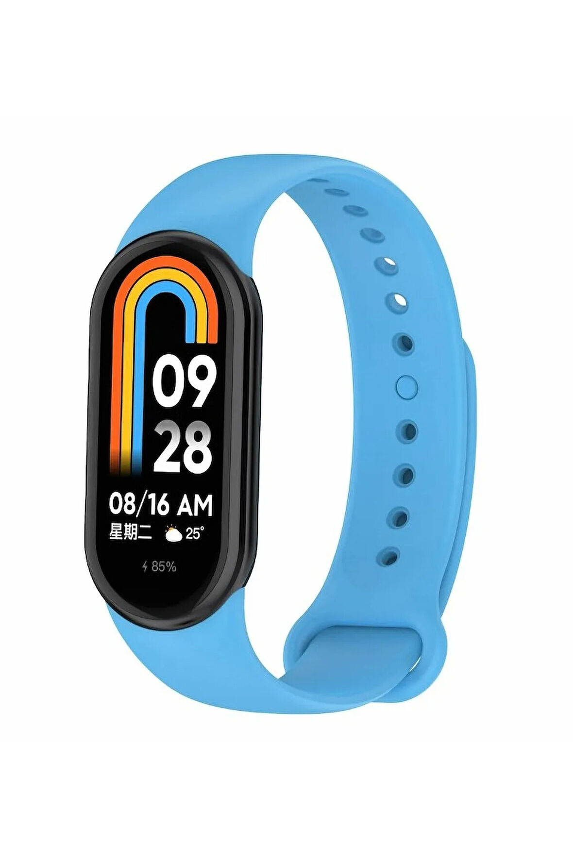 Xiaomi Mi Band 8 Uyumlu Soft Silikon Kordon