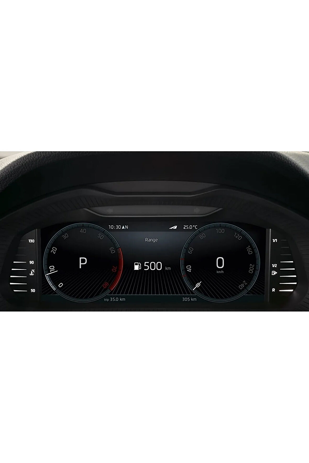 Skoda Kamiq Elite - Premium Paket Gösterge Panel Uyumlu 9H Nano Ekran Koruyucu 2024