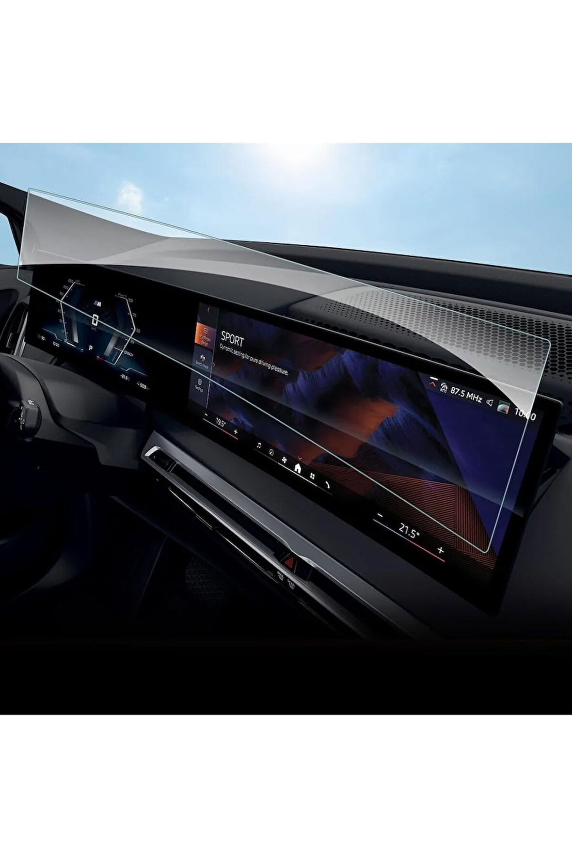 BMW i5 xDrive 40 - eDrive 40 2024 Multimedya ve Bilgi Ekranı Uyumlu 9H Nano Ekran Koruyucu 2024