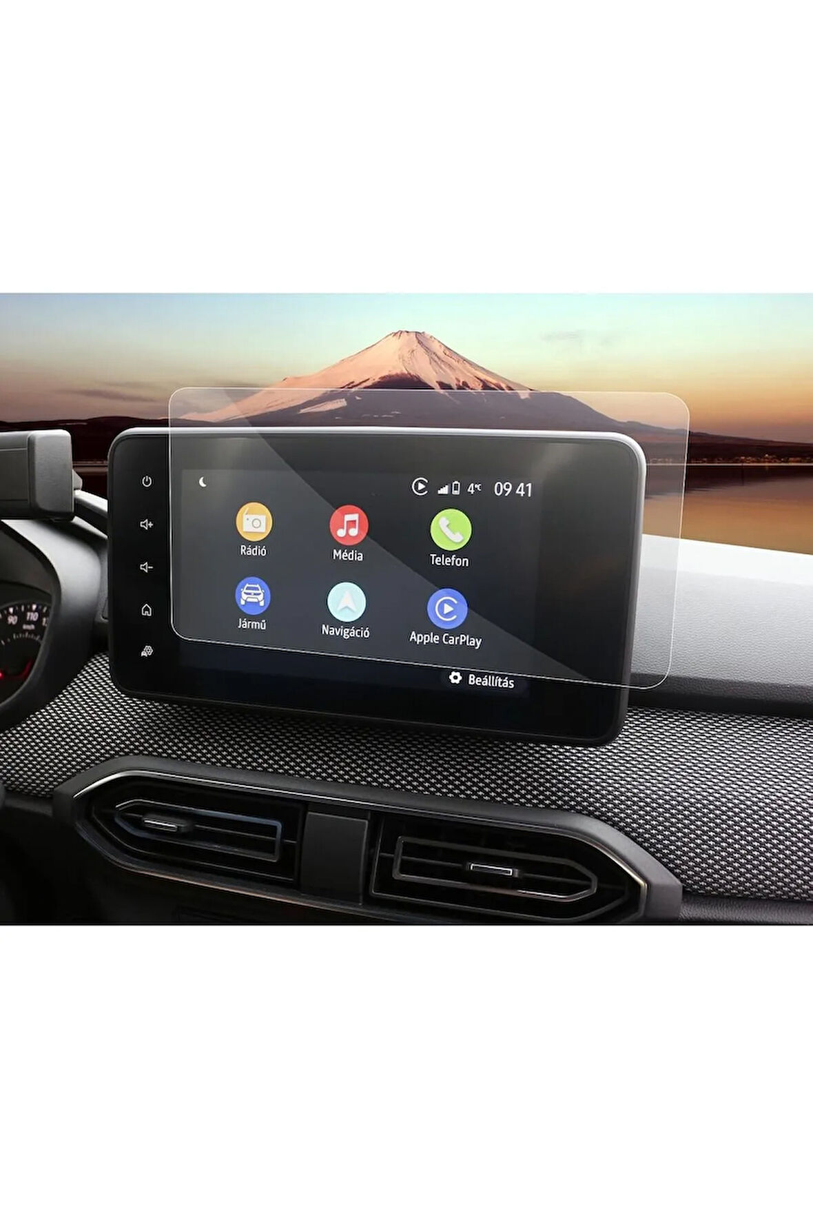 Dacia Sandero 2021-2024 8 inç Multimedya Uyumlu 9H Nano Ekran Koruyucu 2021-2024